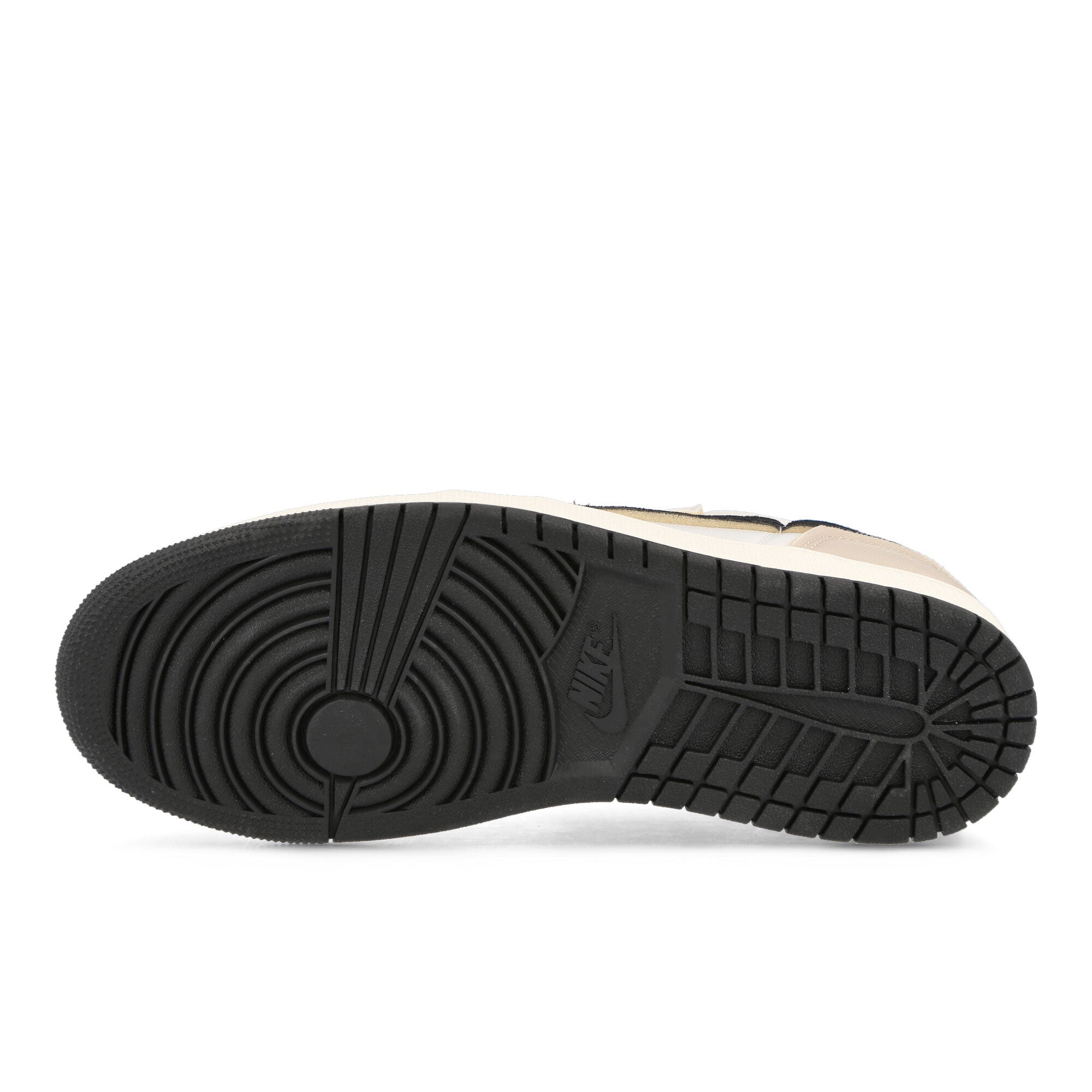 Jordan Air Jordan 1 Retro Low OG EX White / Coconut Milk / Light Orewood / Brown / Black Low Top Sneakers Detail View 1 | Overkill