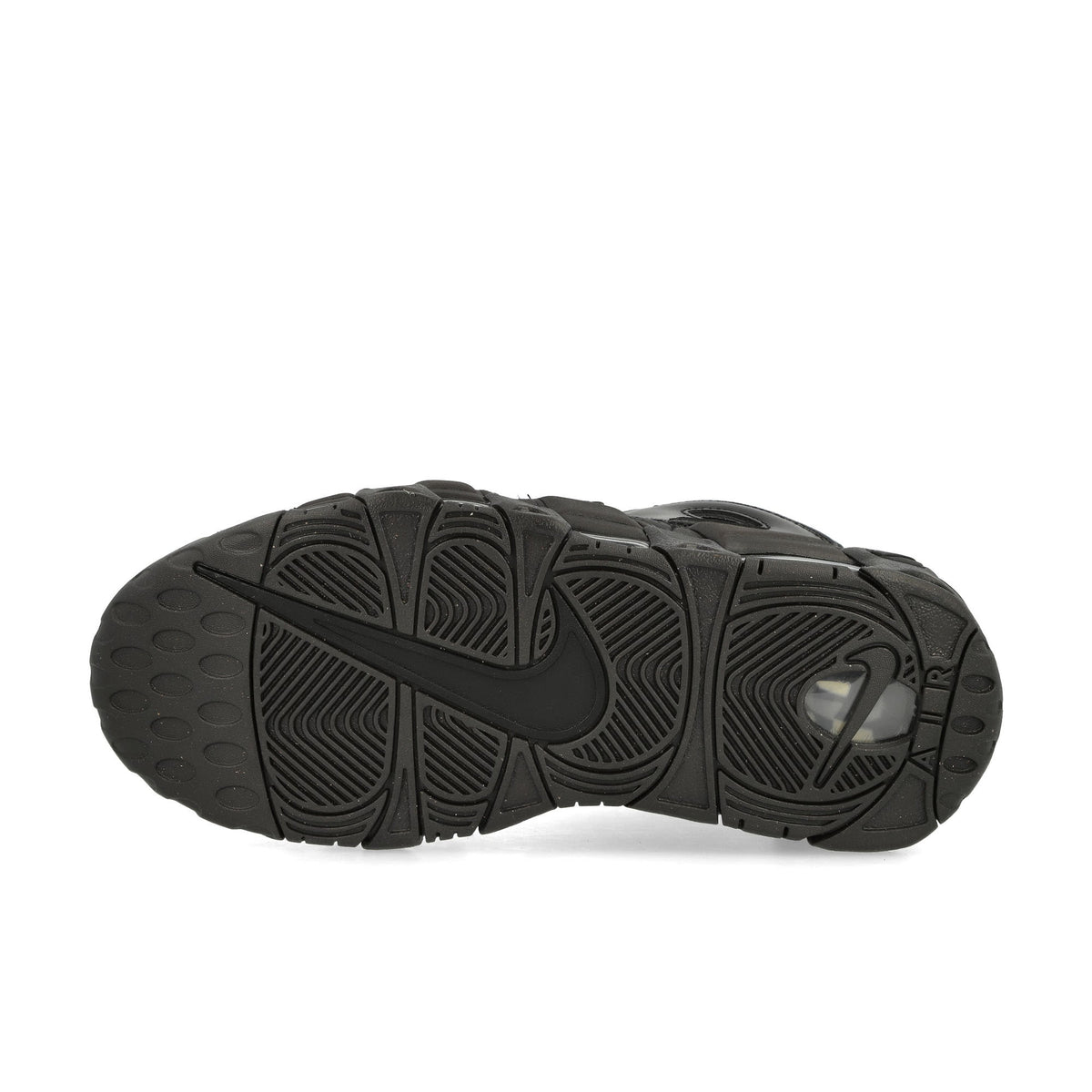 Nike W Air More Uptempo Black / Anthracite - Velvet Brown High Top Sneakers Detail View 1 | Overkill