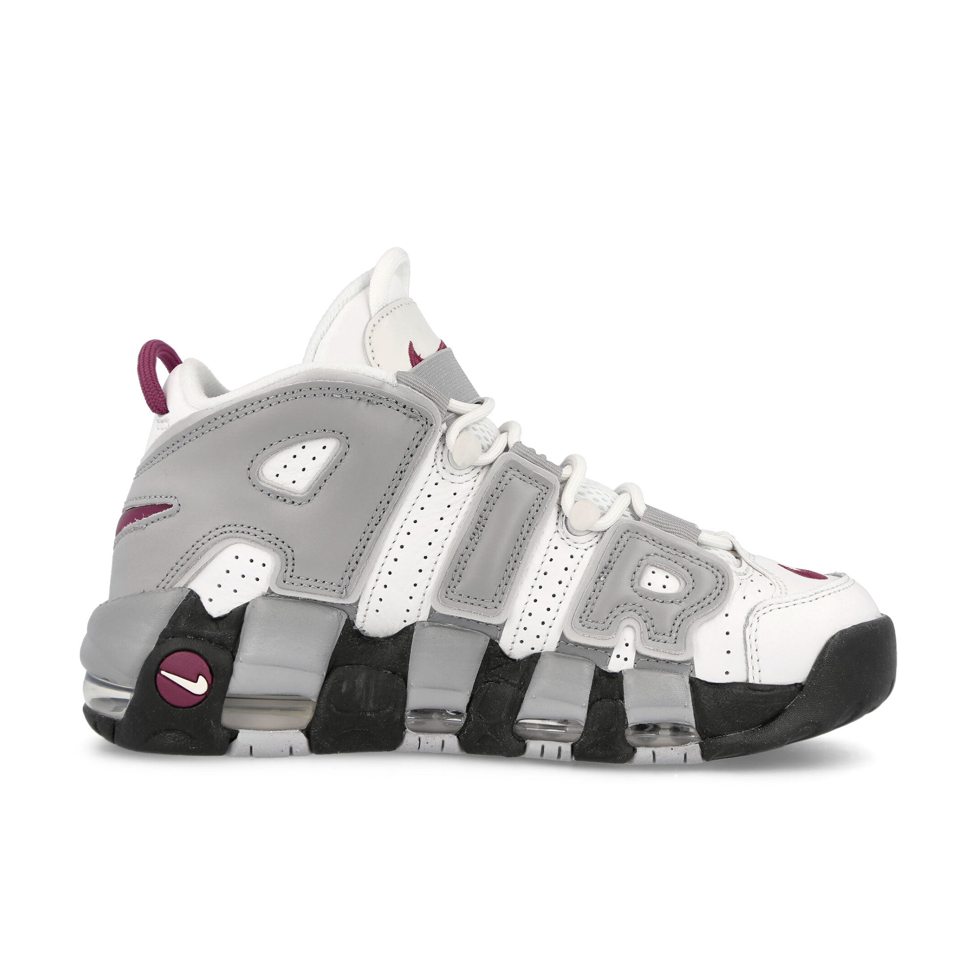 Nike W Air More Uptempo Summit White-Rosewood Sneakers Silhouette | Overkill