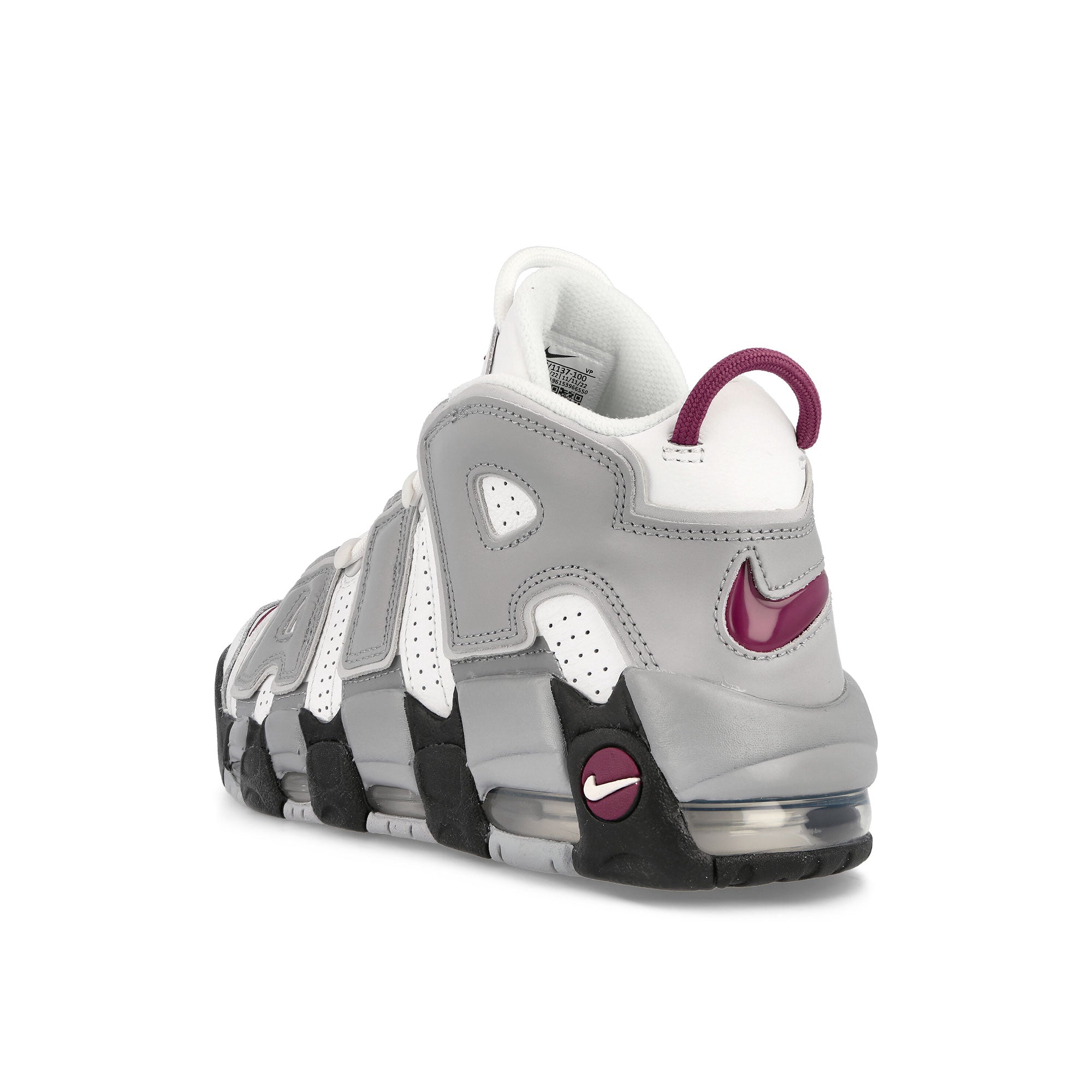 Nike W Air More Uptempo Summit White-Rosewood Sneakers Material | Overkill