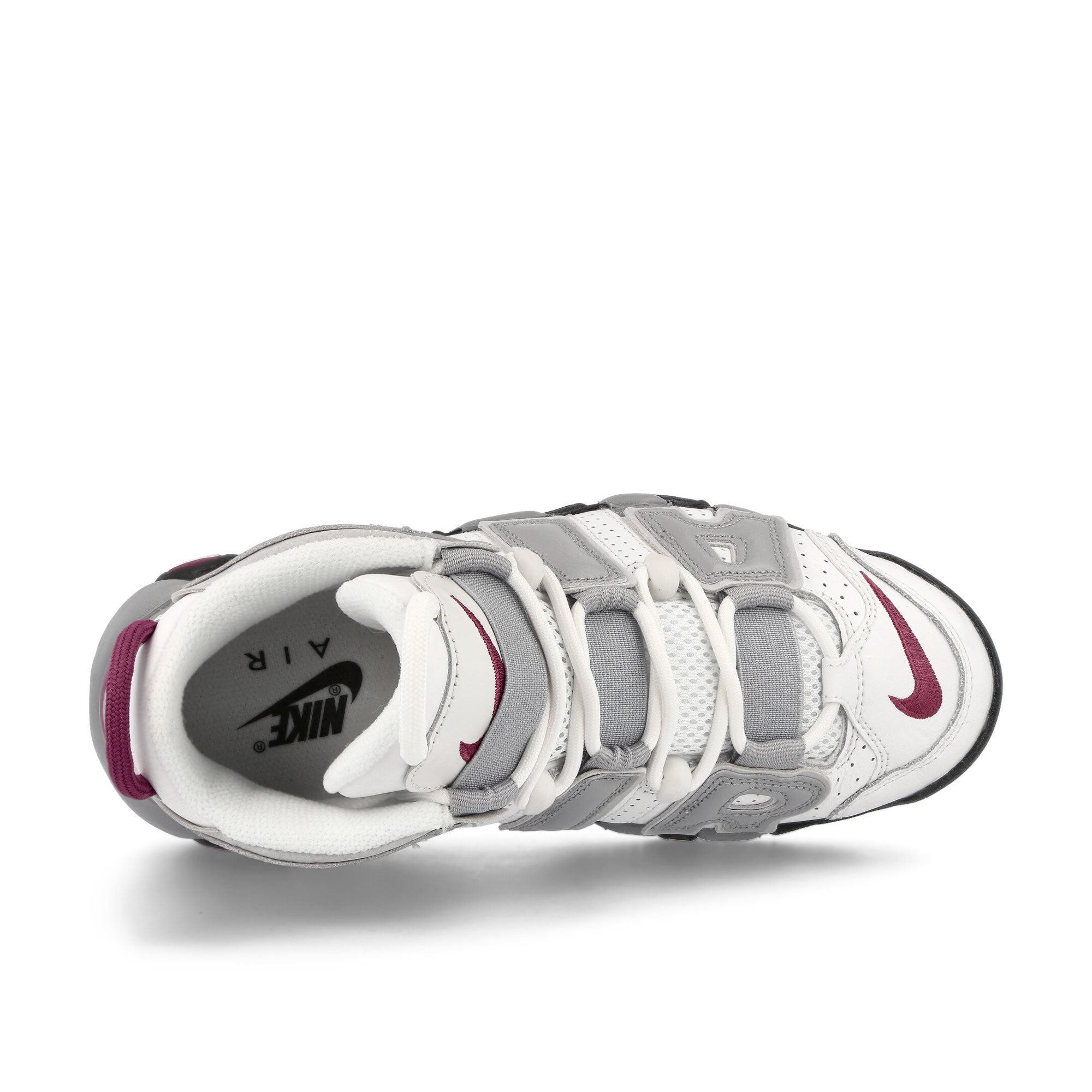 Nike W Air More Uptempo Summit White-Rosewood Sneakers Detailfoto | Overkill