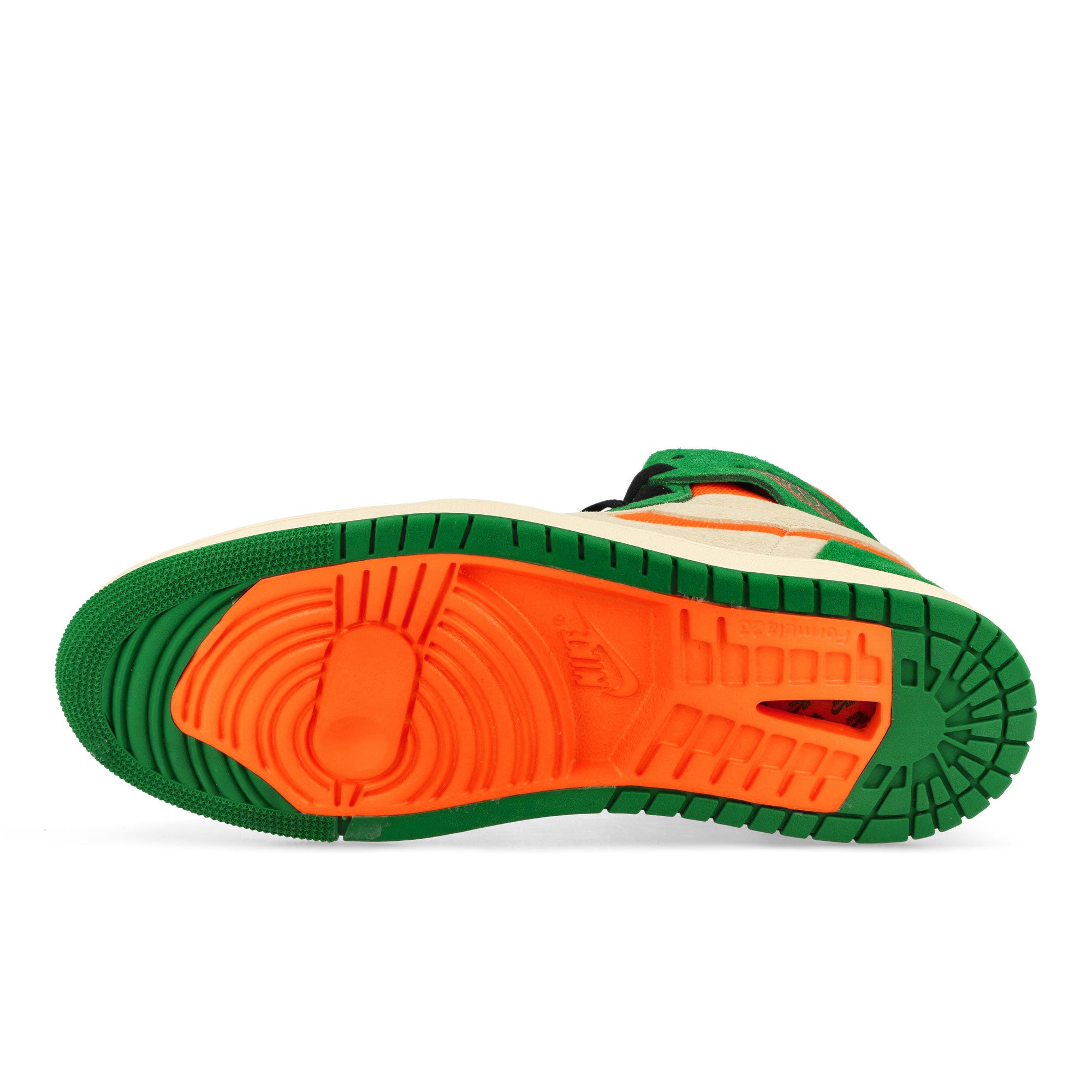 Jordan W Air Jordan 1 Zoom CMFT 2 Pine Green / Orange Blaze - Muslin Sneakers Detail View 1 | Overkill
