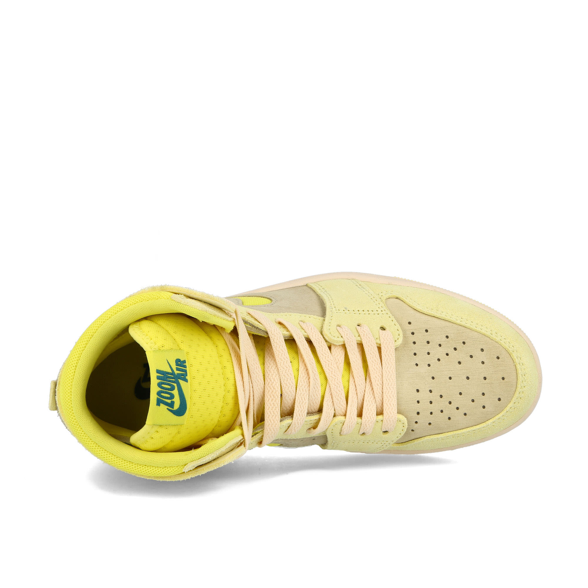 Jordan Wmns Air Jordan 1 Zoom CMFT 2 Citron Tint / Dynamic Yellow-Muslin Sneakers Detailfoto | Overkill