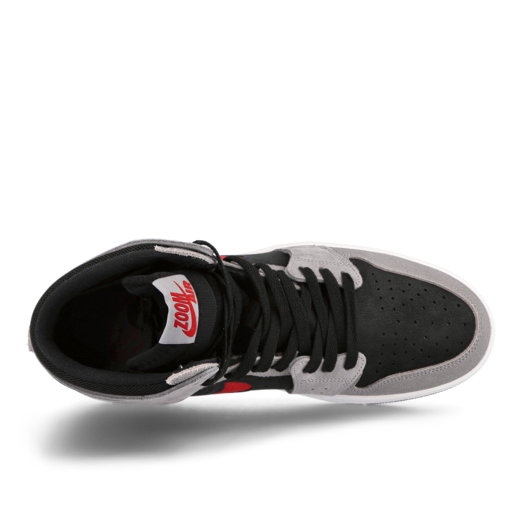 Jordan Air Jordan 1 Zoom Comfort Black-Fire Red - Cement Grey - White High Top Sneakers Detailfoto | Overkill