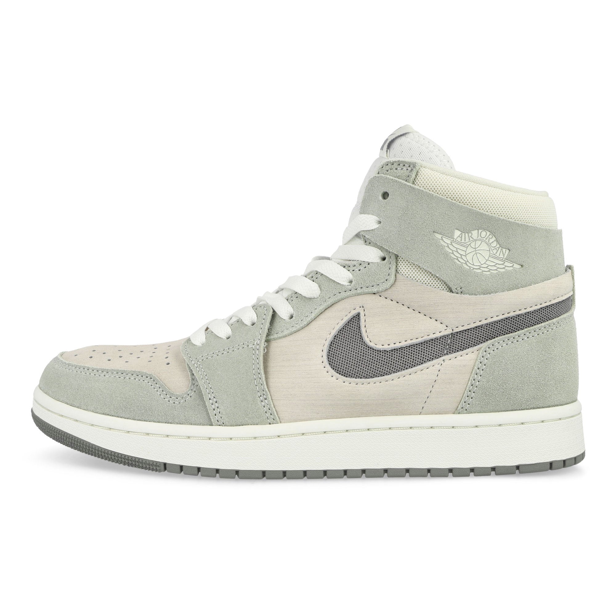 Jordan Air Jordan 1 Zoom CMFT 2 Summit White-Particle Grey - Light Silver High Top Sneakers DV1307 101 | Overkill