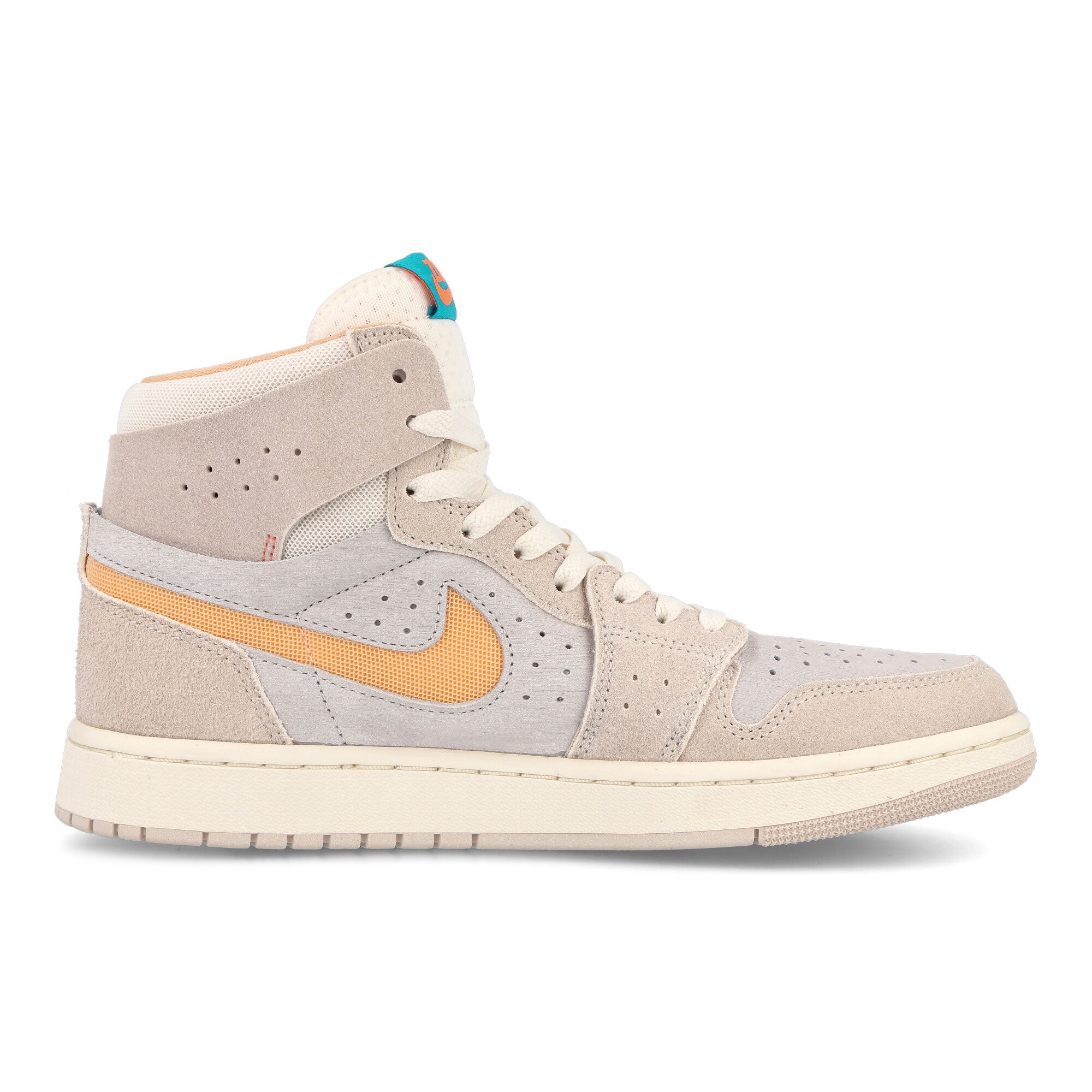 Jordan W Air Jordan 1 Zoom CMFT 2 Light Orewood Brown / Bright Citrus - Sail Sneakers Silhouette | Overkill