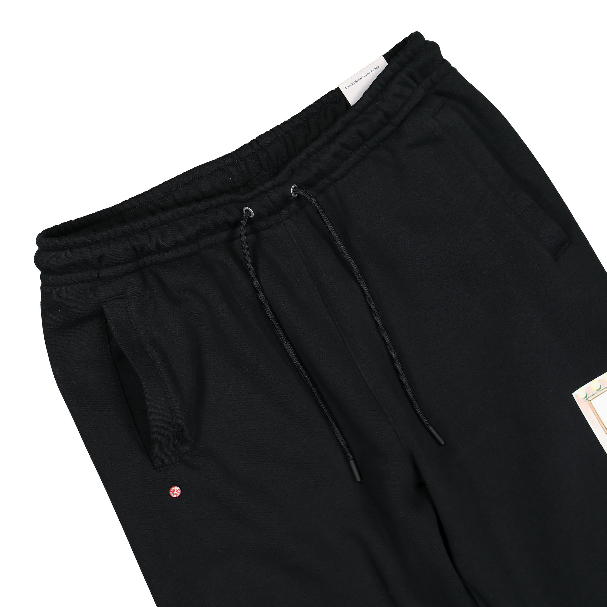 Jordan Air Jordan Fleece Pant Black / Sail / University Red Sweat & Track Pants Detailfoto | Overkill