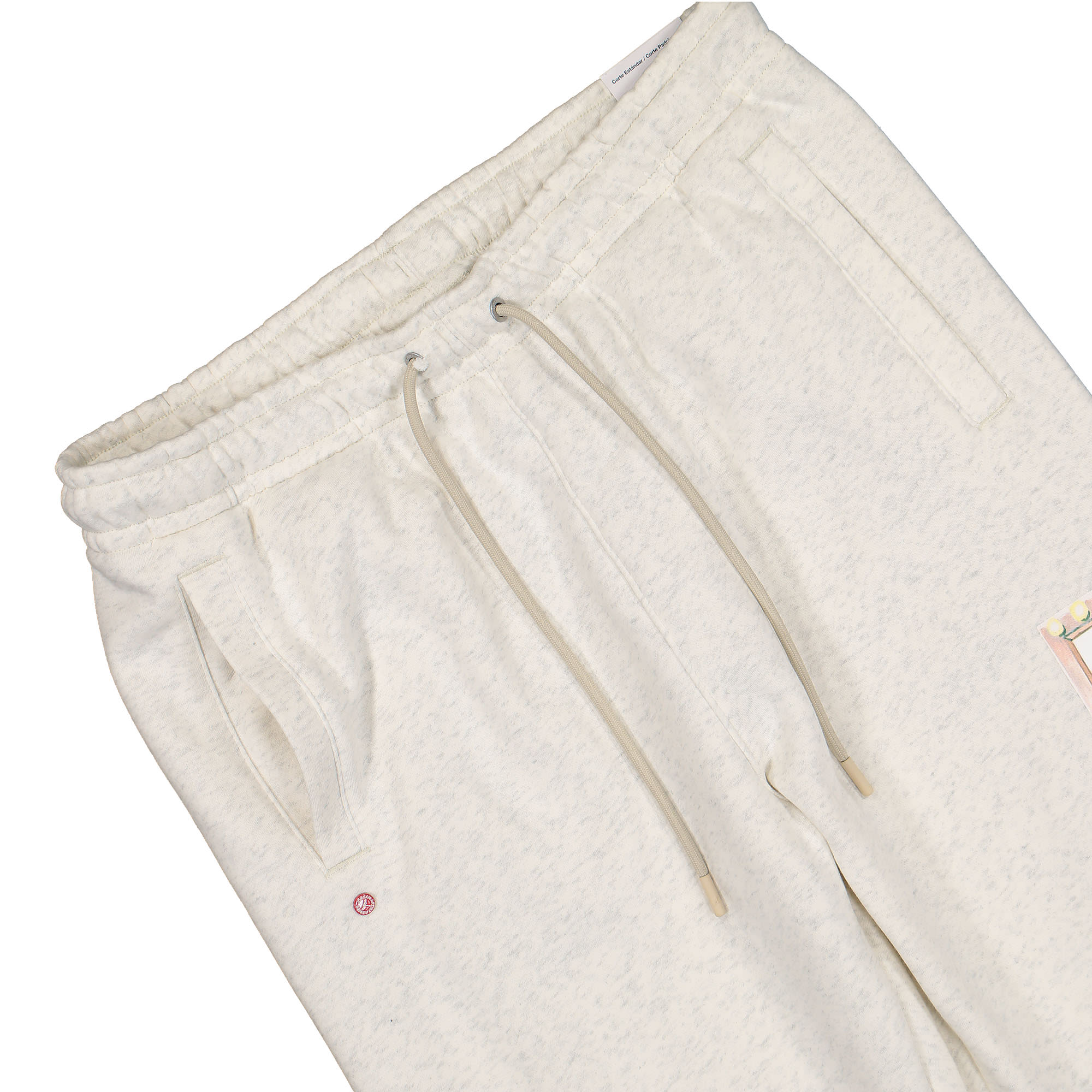 Jordan Air Jordan Fleece Pant Oatmeal Heather / Black / University Red Sweat & Track Pants Detailfoto | Overkill