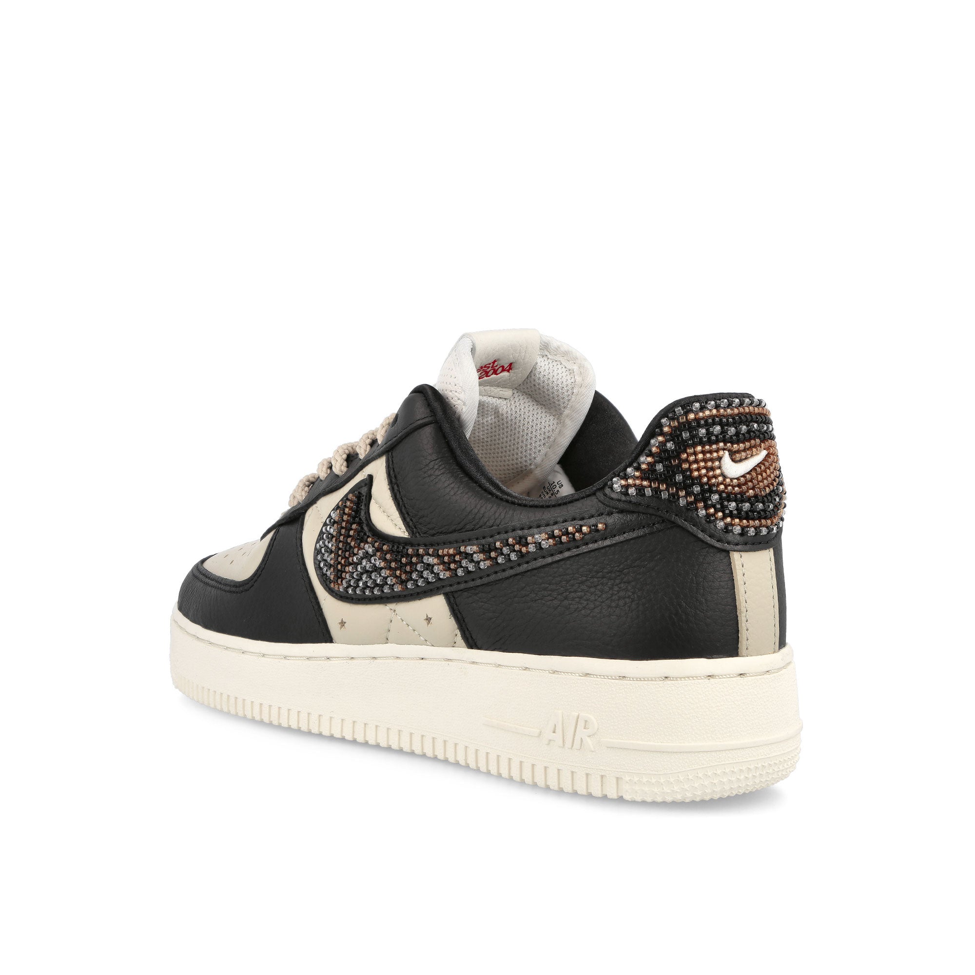 Nike Premium Goods x Nike Air Force 1 Low Black-Multi-Color - Sand - Sail Sneakers Material | Overkill
