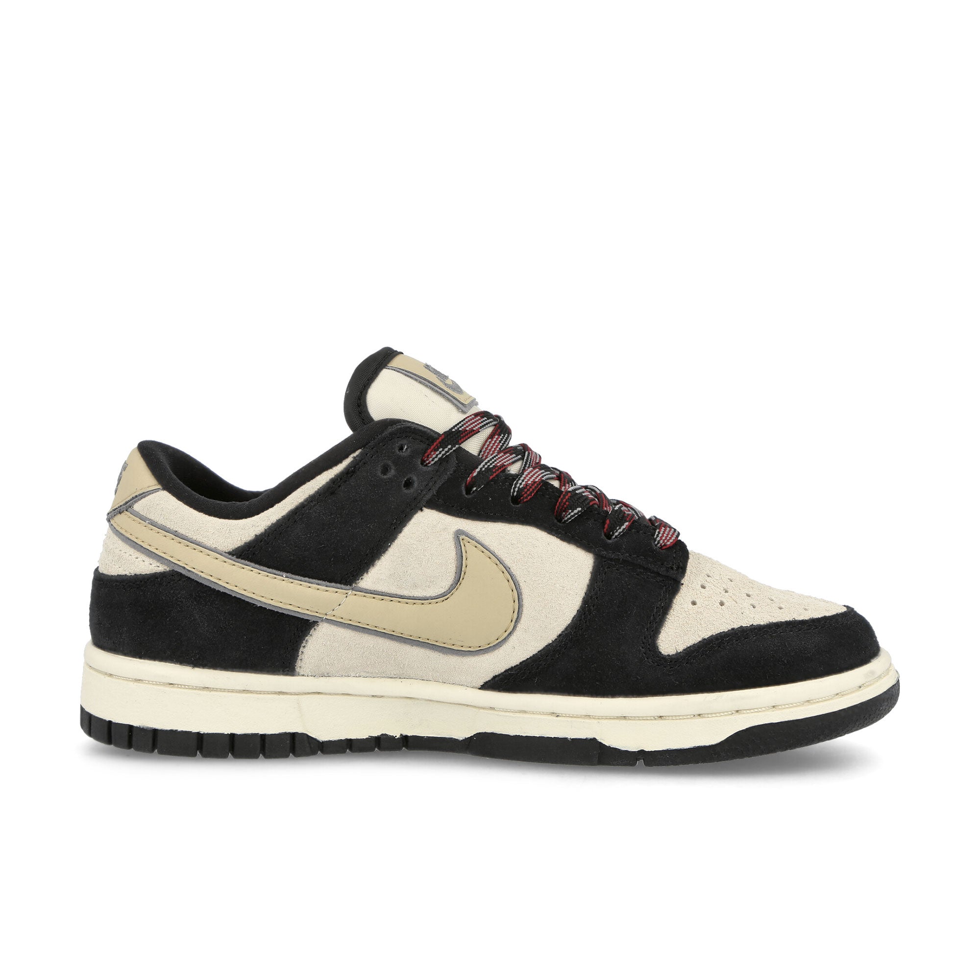Nike W Dunk Low LX Black-Team Gold - Coconut Milk Low Top Sneakers Silhouette | Overkill