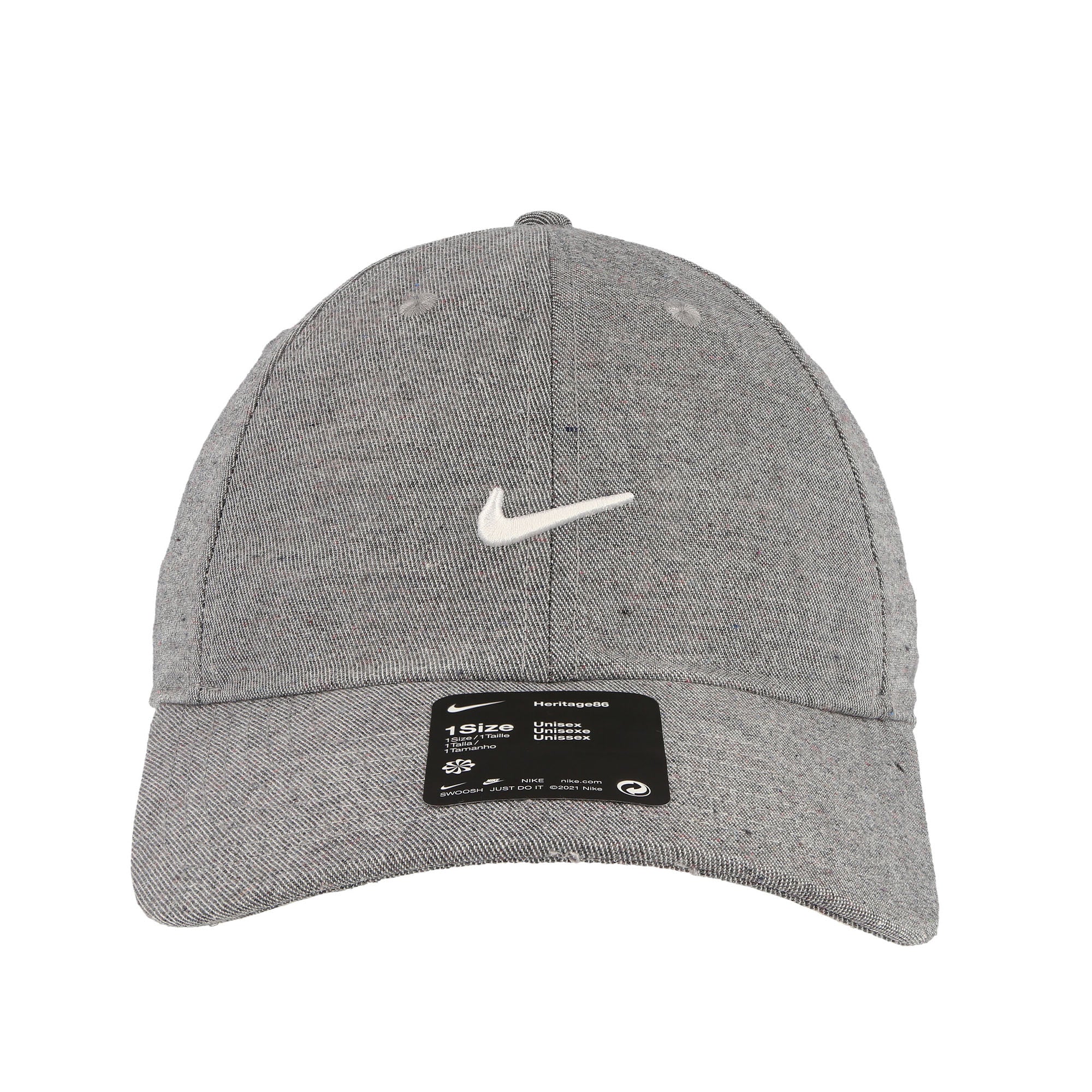 Nike Heritage86 Adjustable Cap Smoke Grey / White Caps Detailfoto | Overkill
