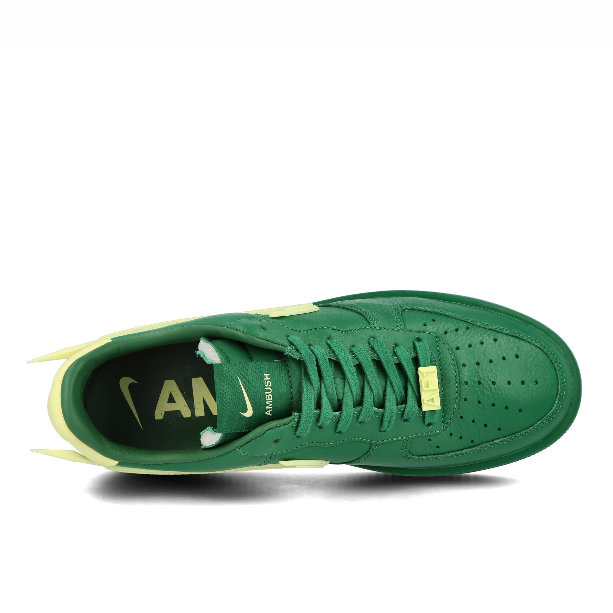 Nike Ambush x Nike Air Force 1 Low SP Pine Green-Citron Tint - Pine Green Low Top Sneakers Detailfoto | Overkill