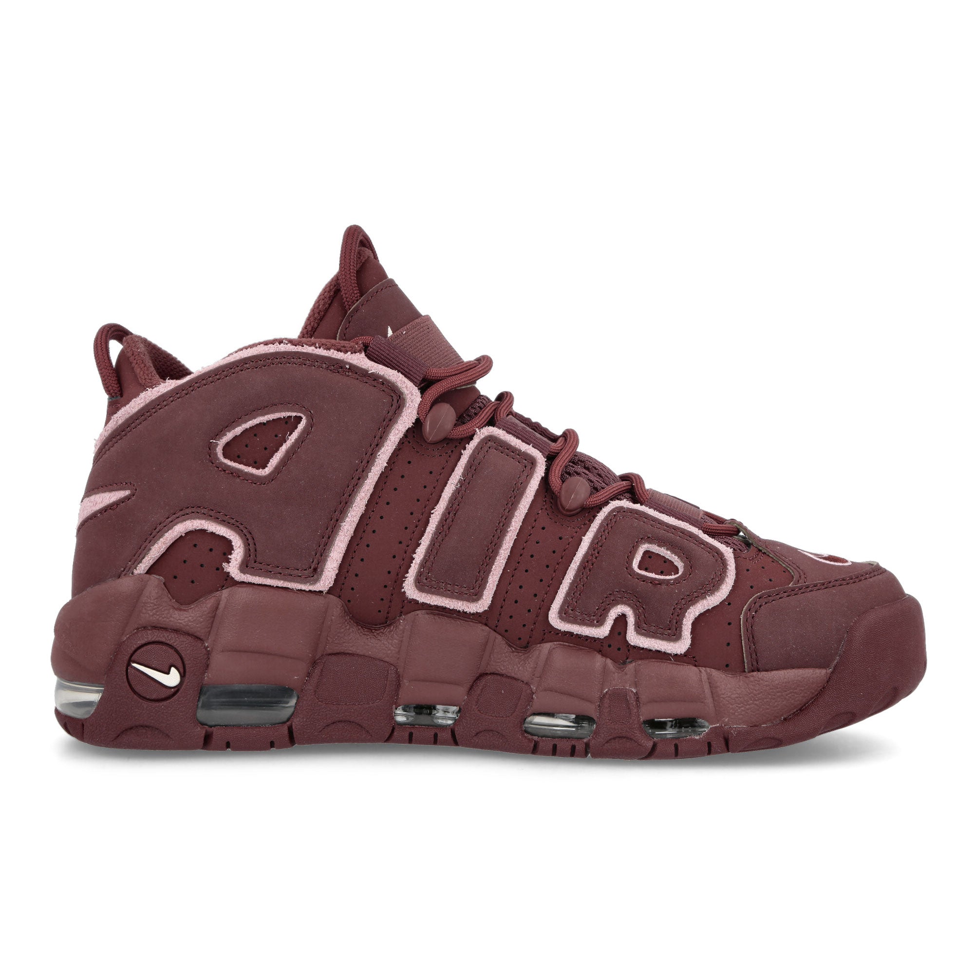 Nike Air More Uptempo '96 Dark Pony-Med Soft Pink Sneakers Silhouette | Overkill