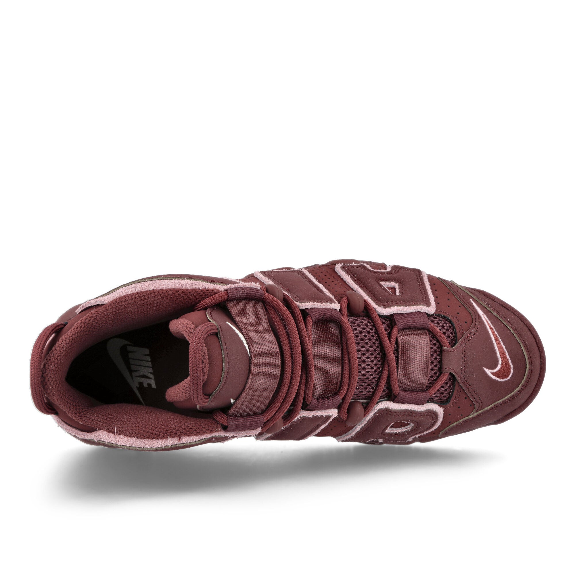 Nike Air More Uptempo '96 Dark Pony-Med Soft Pink Sneakers Detailfoto | Overkill