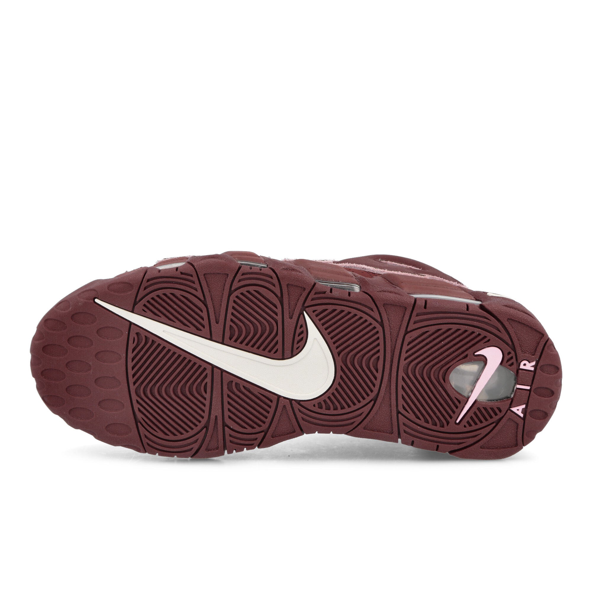 Nike Air More Uptempo '96 Dark Pony-Med Soft Pink Sneakers Detail View 1 | Overkill