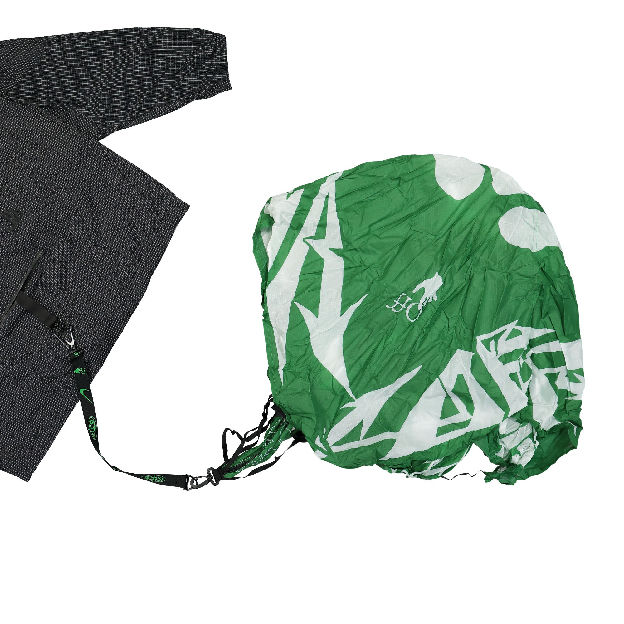 Nike Anorak Black Windbreaker Detail view 2 | Overkill