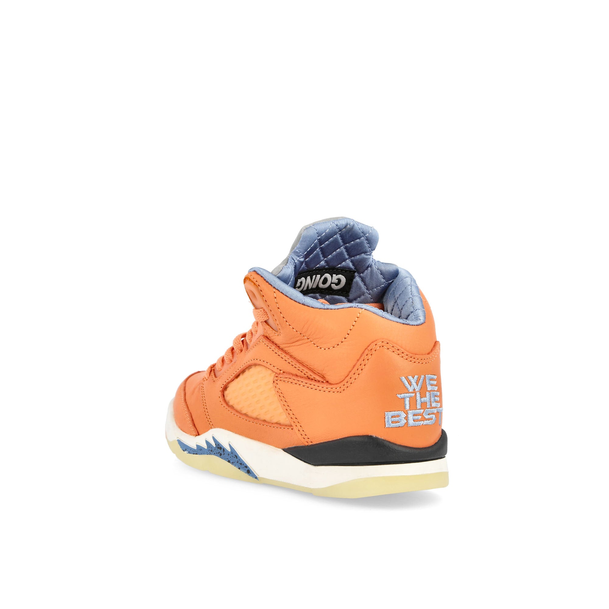 Jordan DJ Khaled x Air Jordan 5 Retro SP PS Crimson Bliss / Leche Blue - Sail Sneakers Material | Overkill