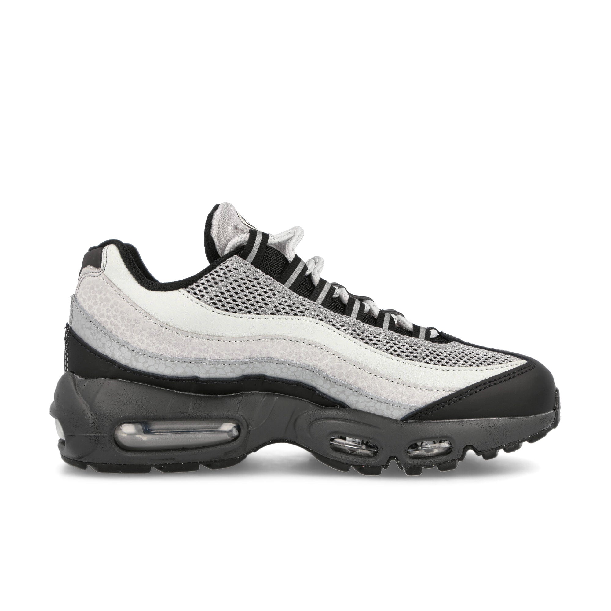 Nike W Air Max 95 LX Light Smoke Grey-Black Sneakers Silhouette | Overkill