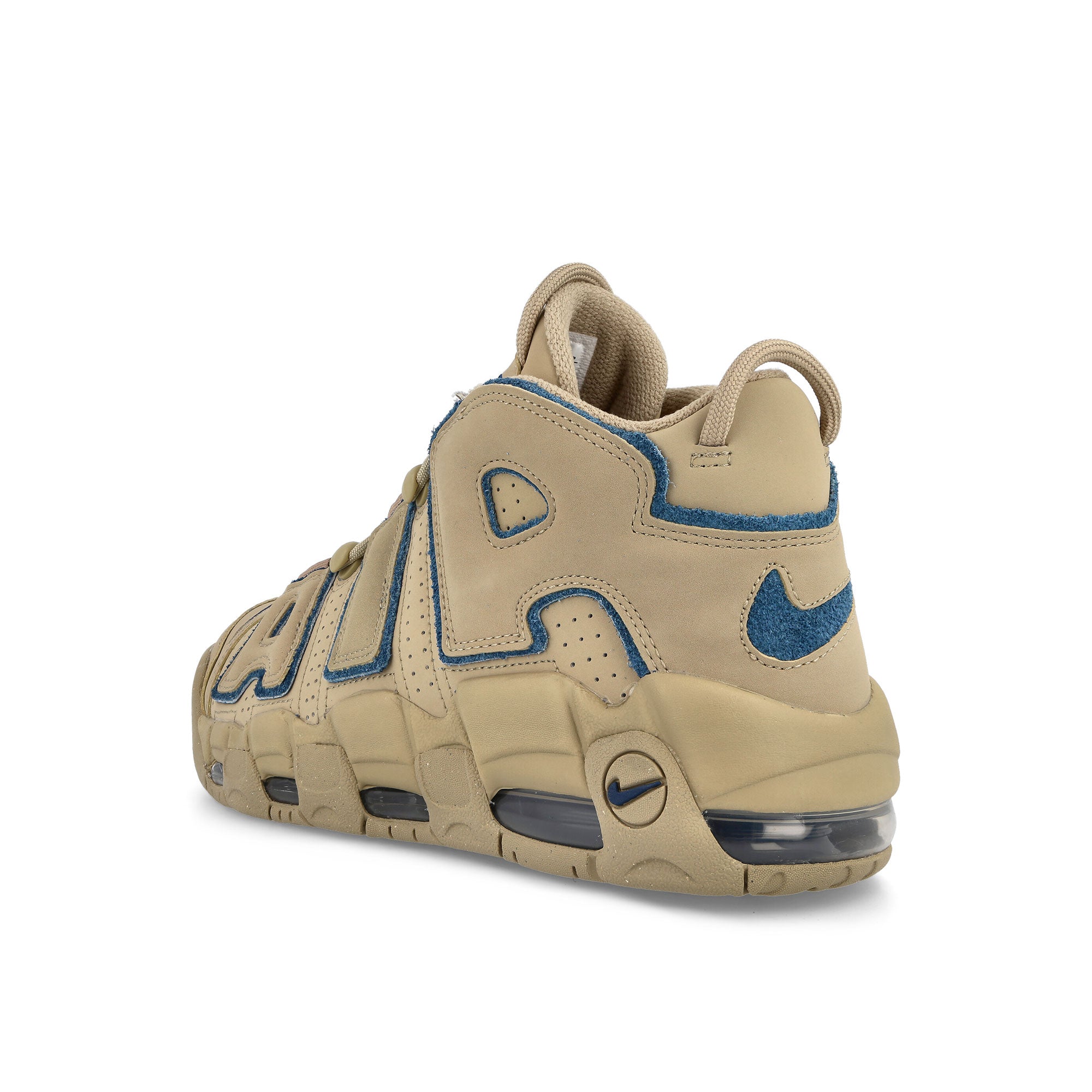 Nike Air More Uptempo 96 Limestone-Valerian Blue - Limestone Sneakers Material | Overkill