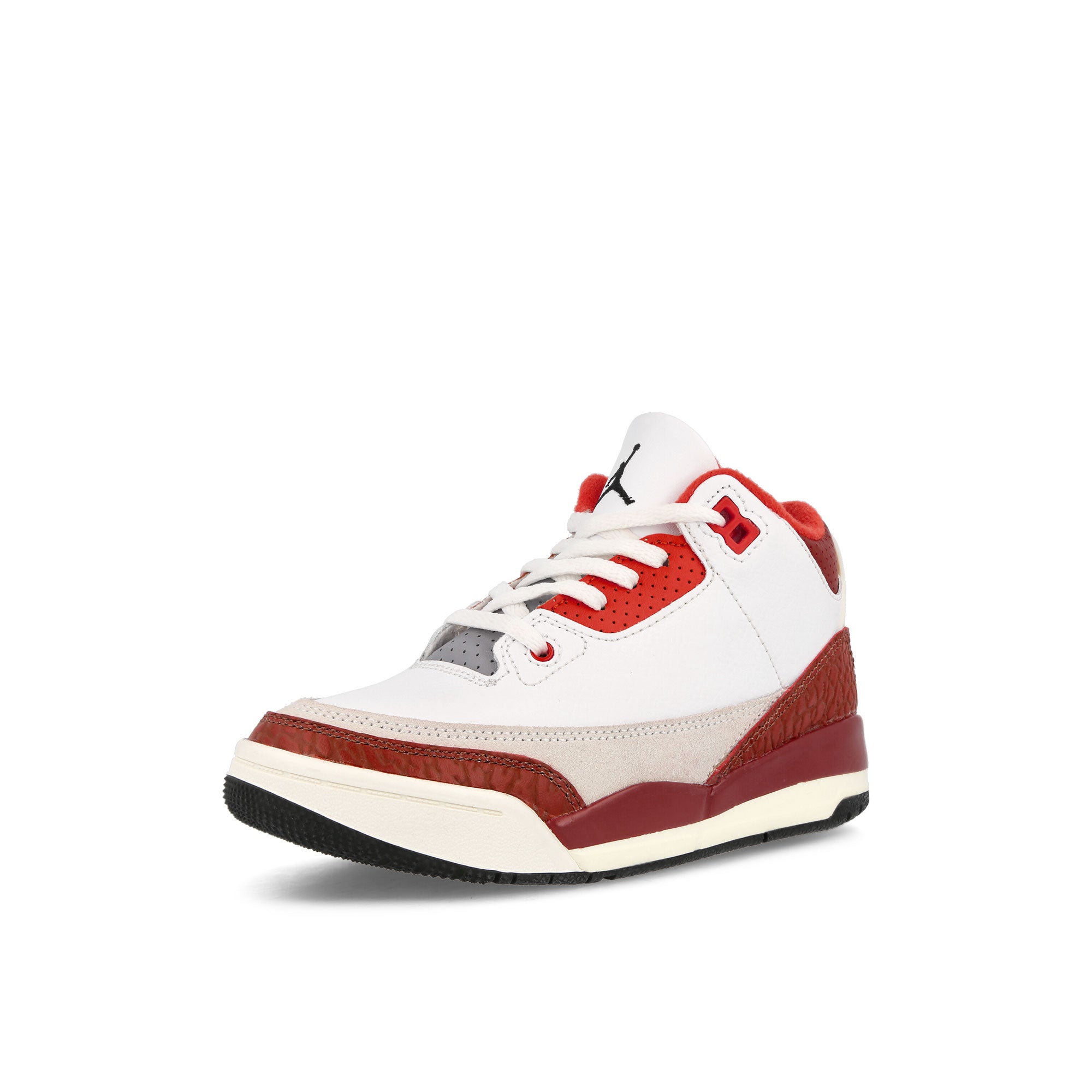 Jordan Air Jordan 3 Retro SE PS White / Black - Mars Stone - Team Orange Sneakers Close Up | Overkill