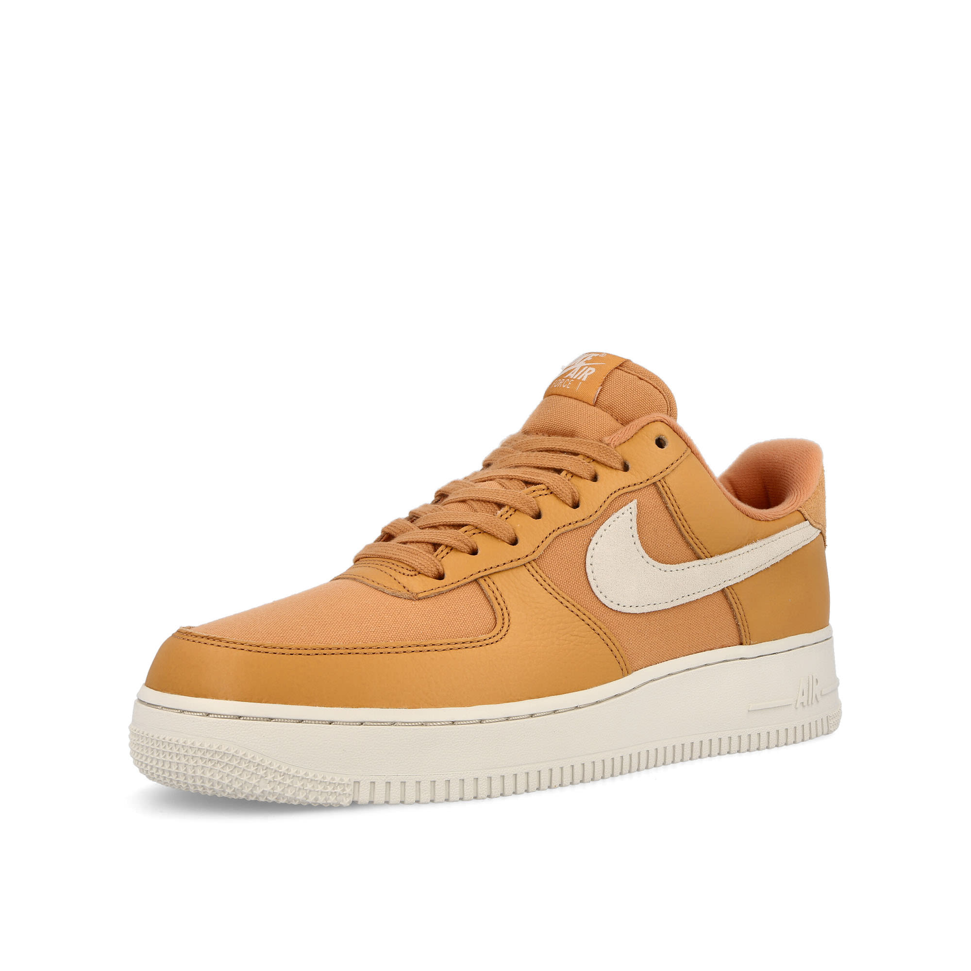 Nike Air Force 1 '07 LX Amber Brown-Phantom Low Top Sneakers Close Up | Overkill