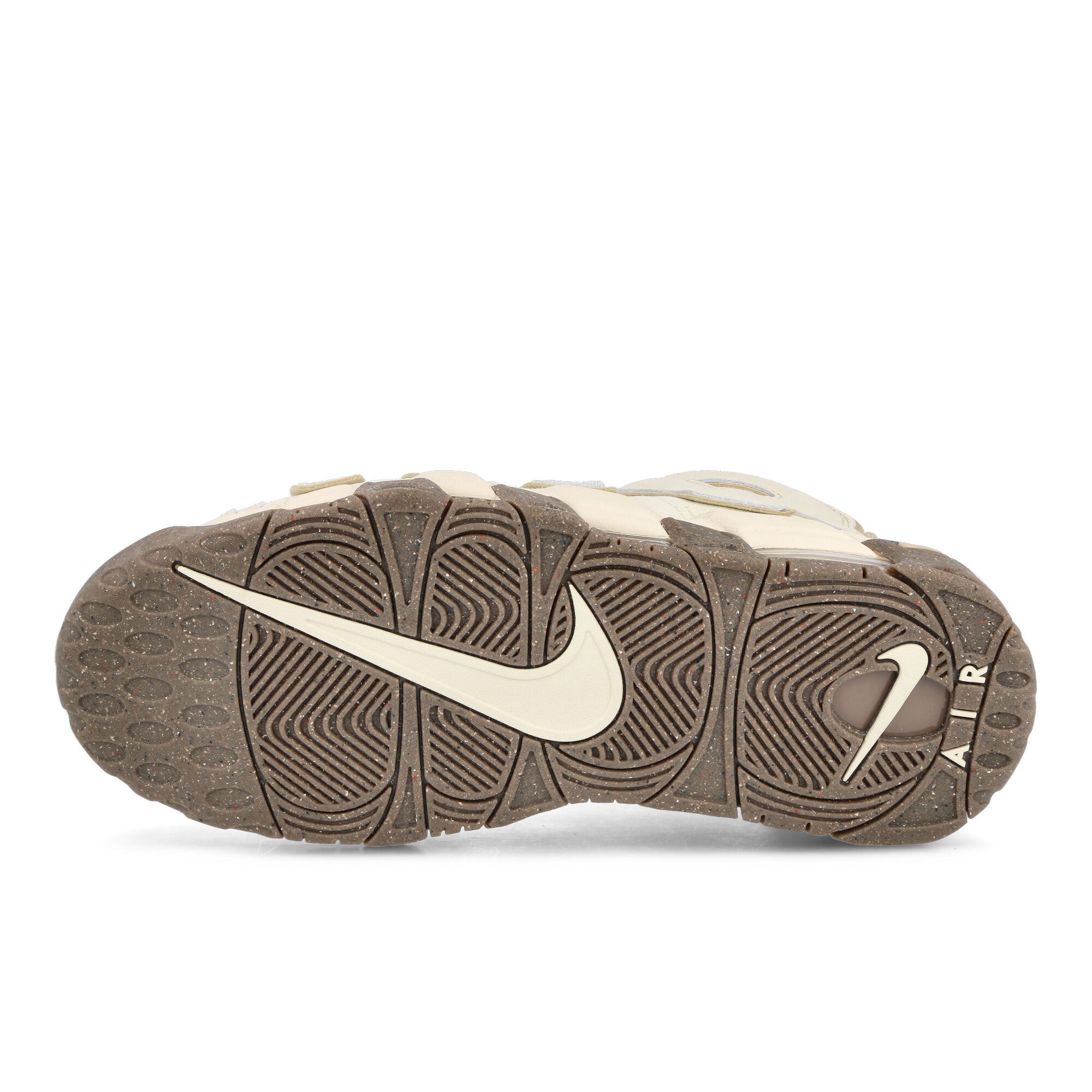 Nike Air More Uptempo 96 Coconut Milk-Team Gold High Top Sneakers Detail View 1 | Overkill