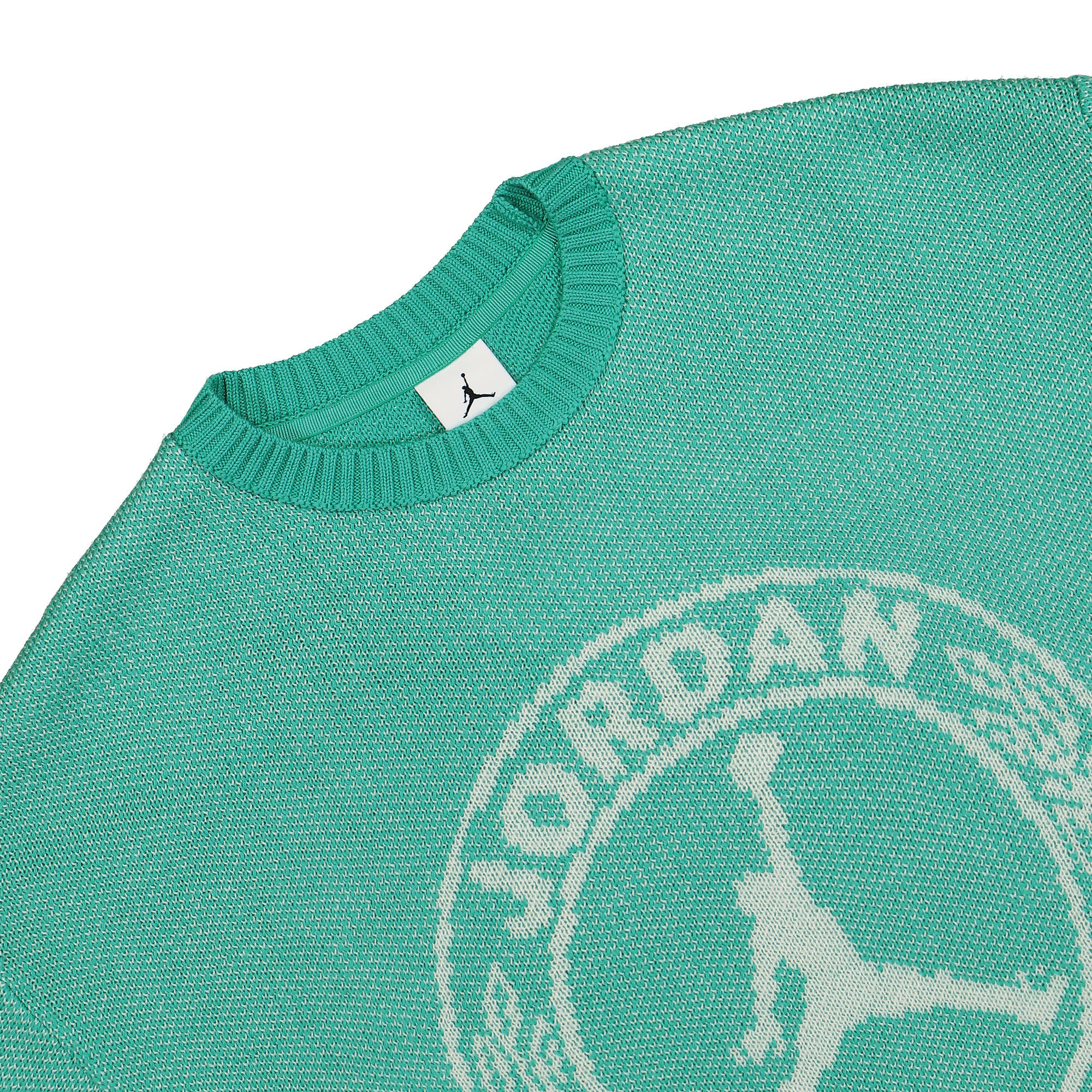 Jordan Sweater Kinetic Green / White Sweatshirts Close-up | Overkill