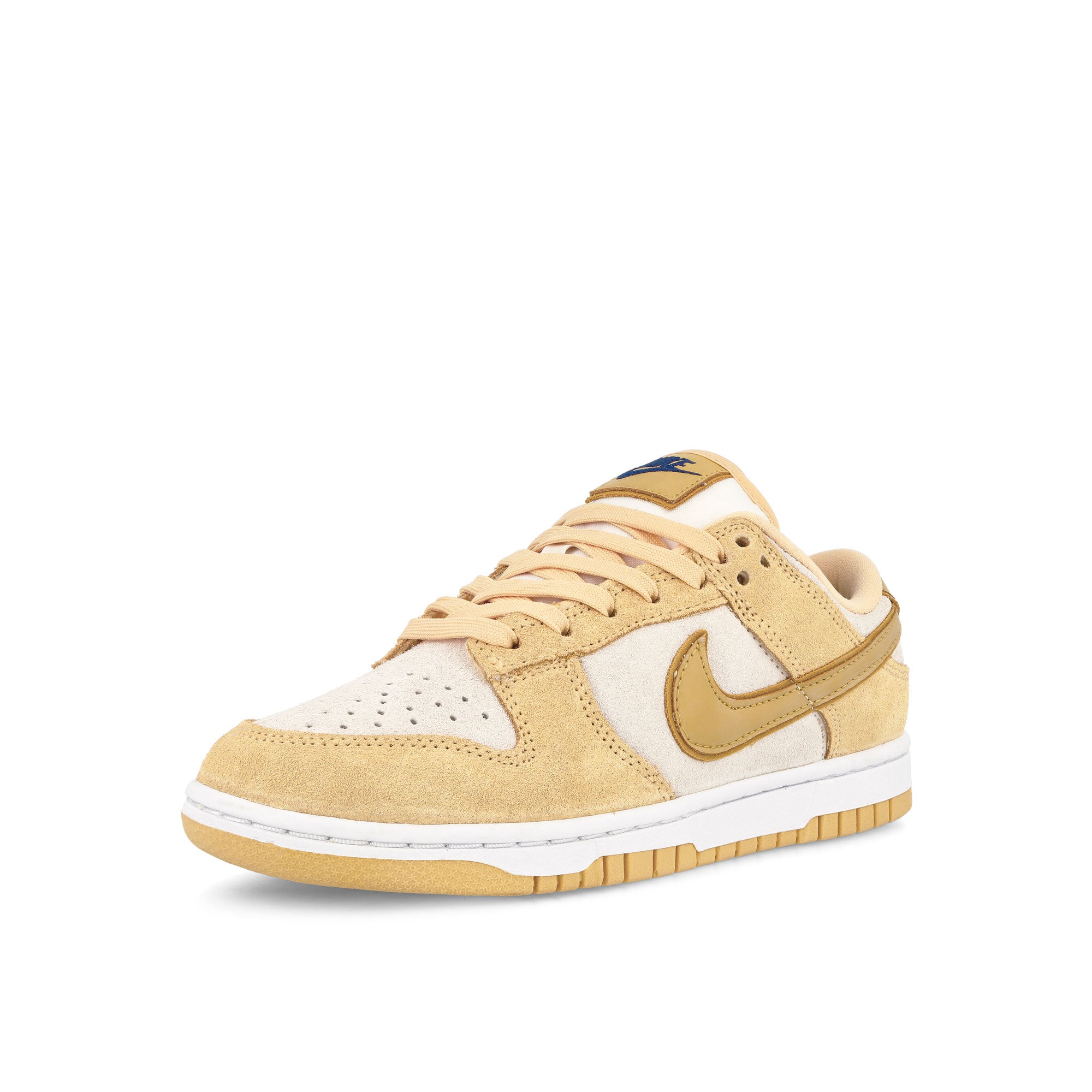 Nike W Dunk Low Lx Celestial Gold-Wheat Gold - Sail Low Top Sneakers Close Up | Overkill