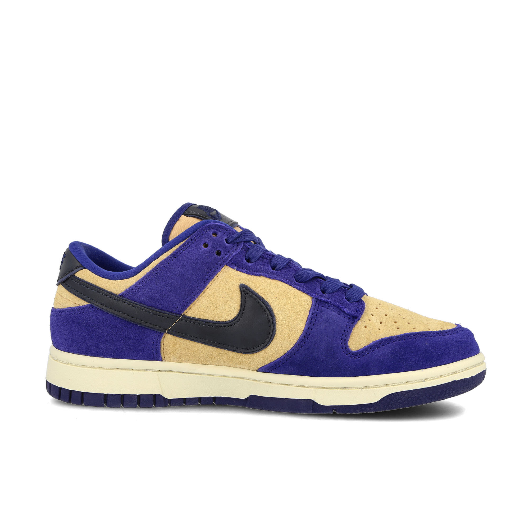 Nike W Dunk Low Lx Deep Royal Blue-Dark Obsidian - Sesame Low Top Sneakers Silhouette | Overkill