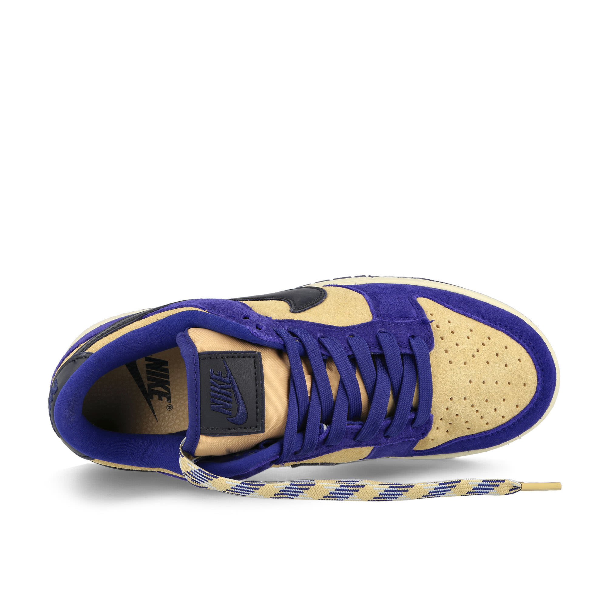 Nike W Dunk Low Lx Deep Royal Blue-Dark Obsidian - Sesame Low Top Sneakers Detailfoto | Overkill