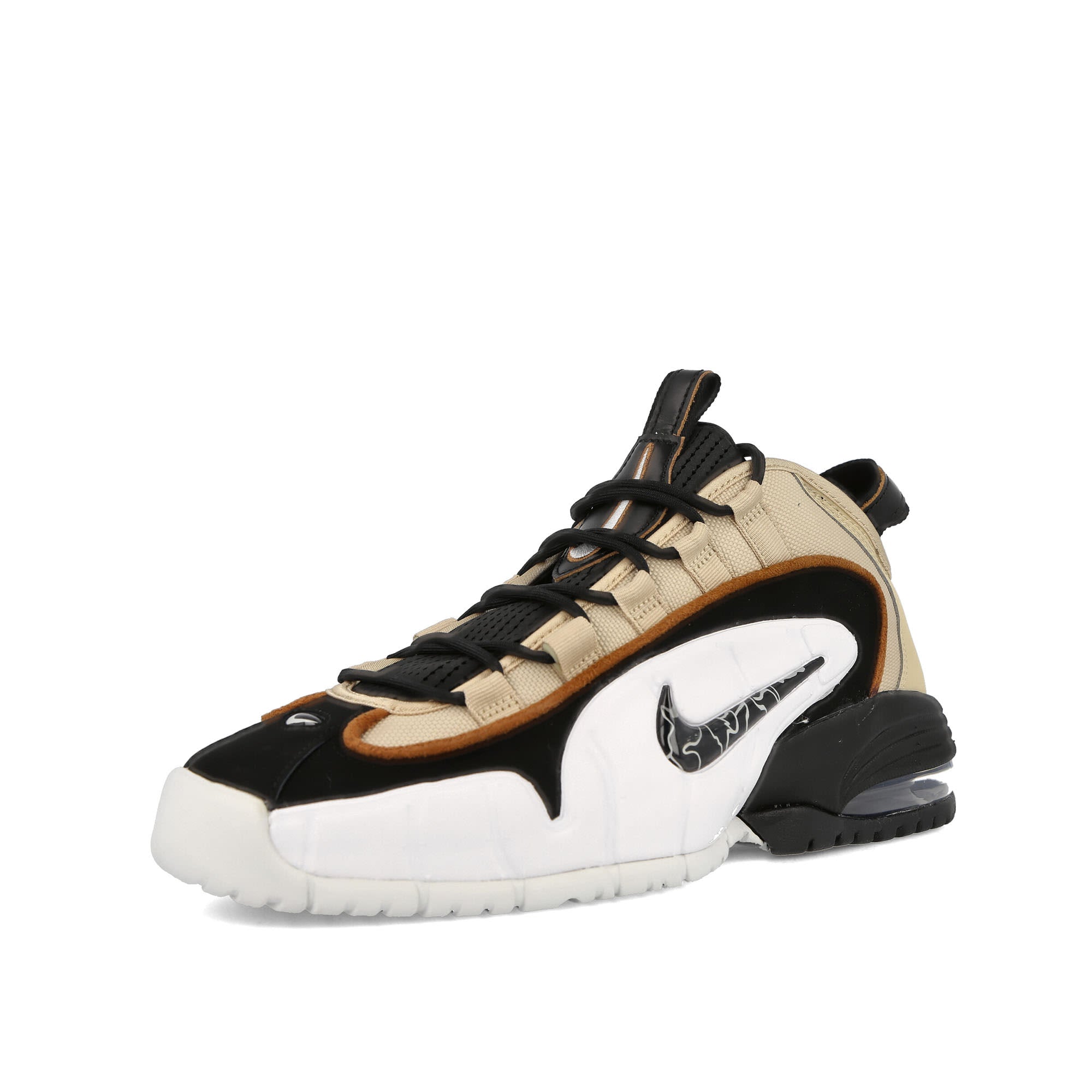 Nike air max penny Rattan / Black - Summit White - Ale Brown Sneakers Close Up | Overkill