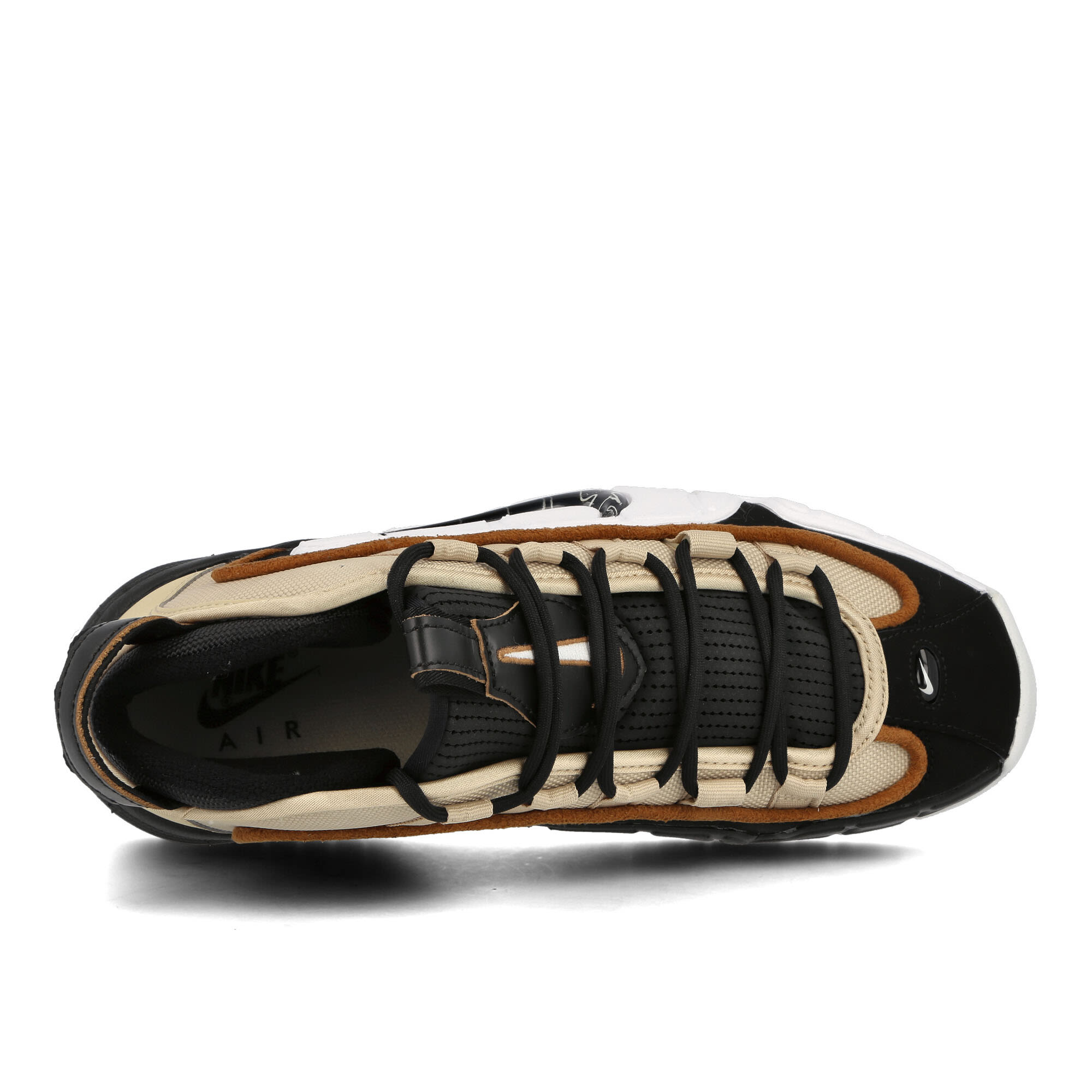 Nike air max penny Rattan / Black - Summit White - Ale Brown Sneakers Detailfoto | Overkill