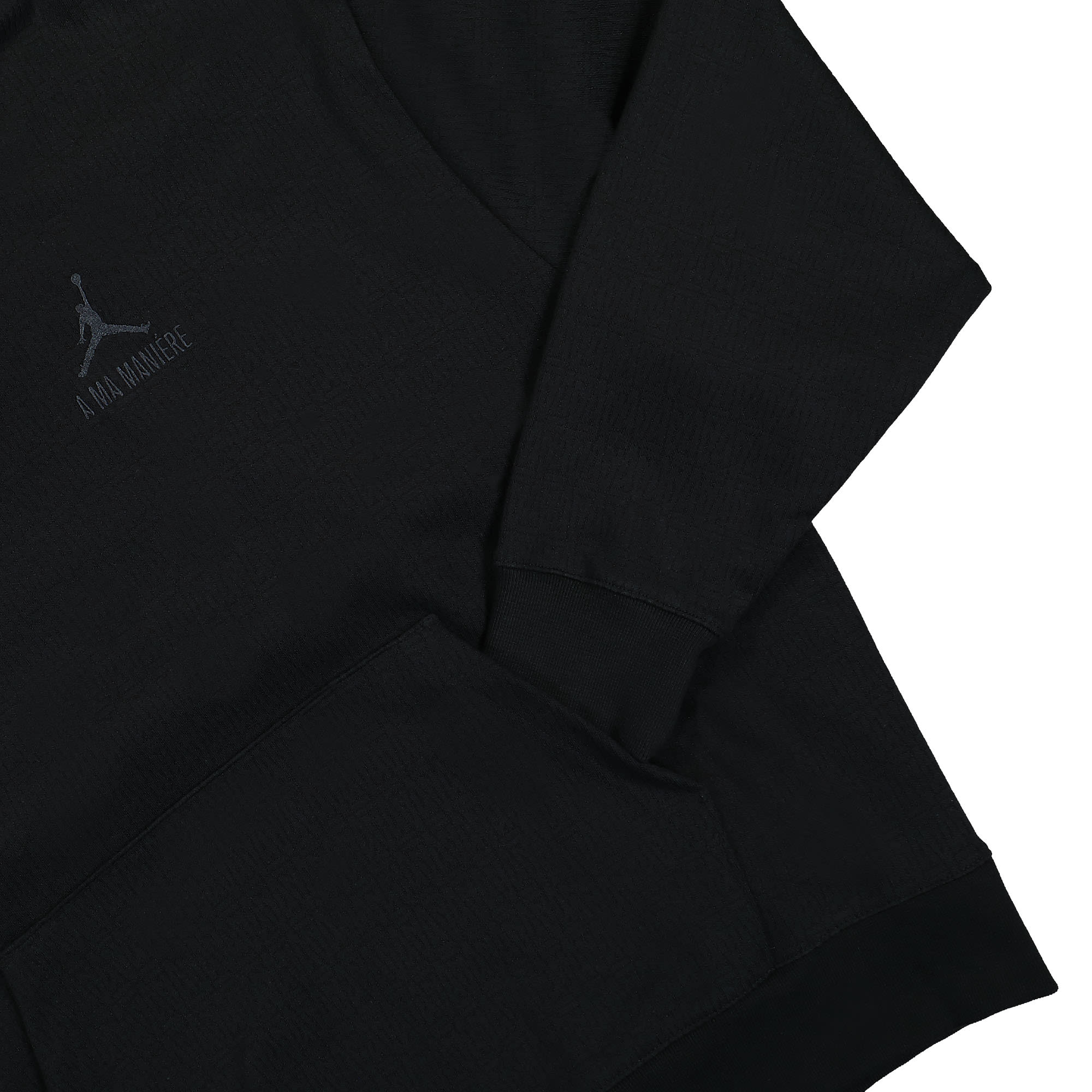 Jordan A Ma Maniere x Jordan Jacquard Hoodie Black Hoodies Detailfoto | Overkill
