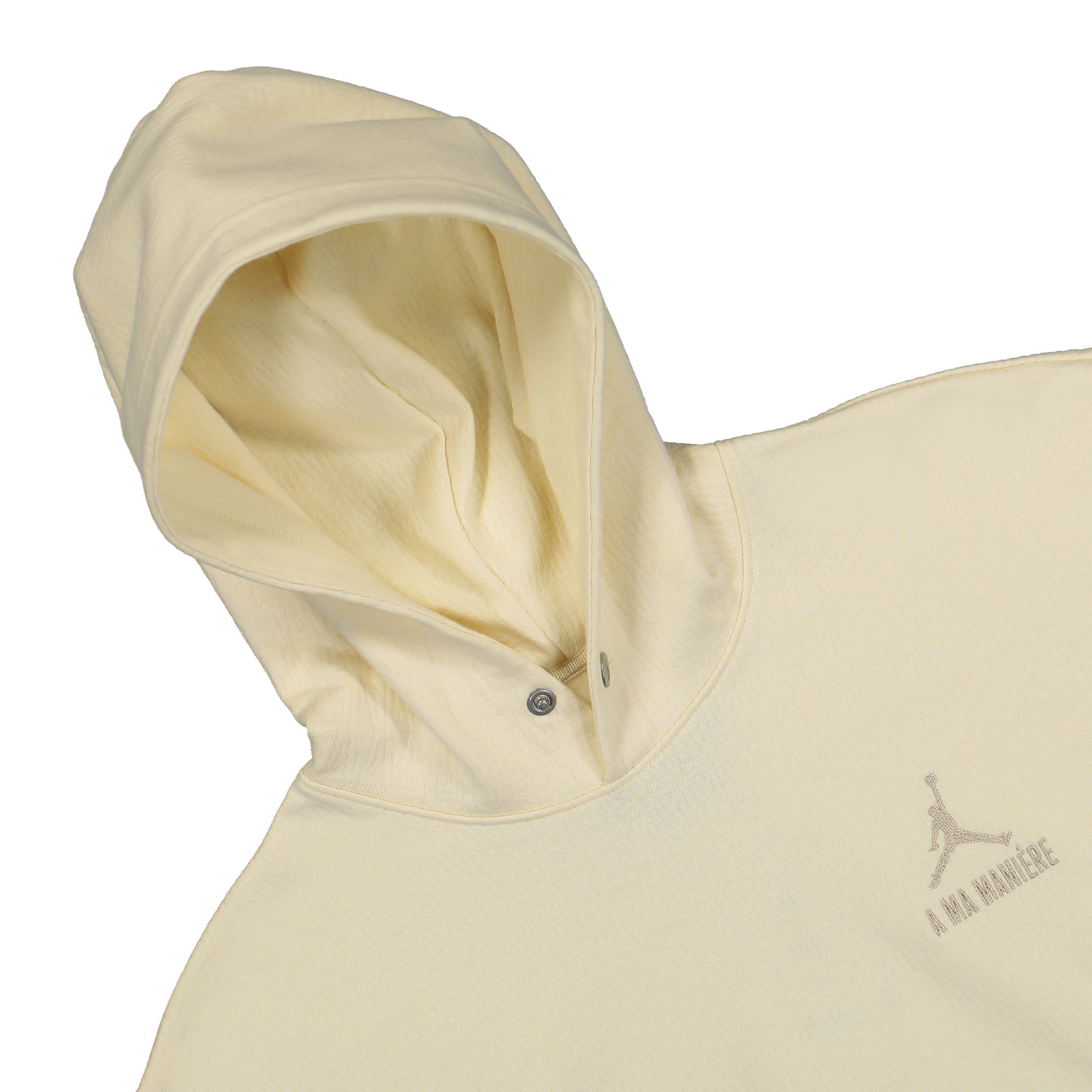 Jordan A Ma Maniere x Jordan Jacquard Hoodie Coconut Milk Hoodies Close-up | Overkill