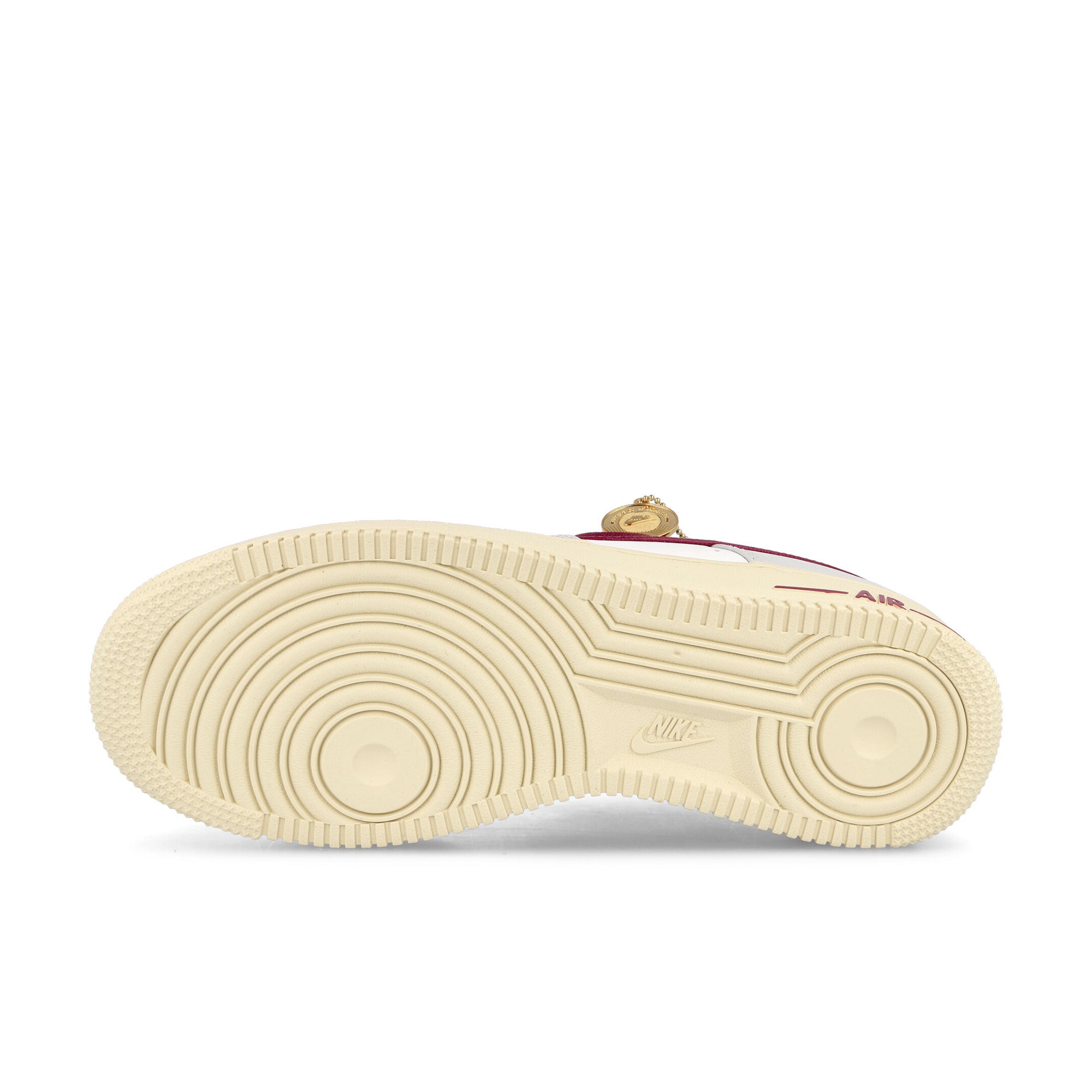 Nike Wmns Air Force 1 '07 SE Photon Dust-Team Red Low Top Sneakers Detail View 1 | Overkill