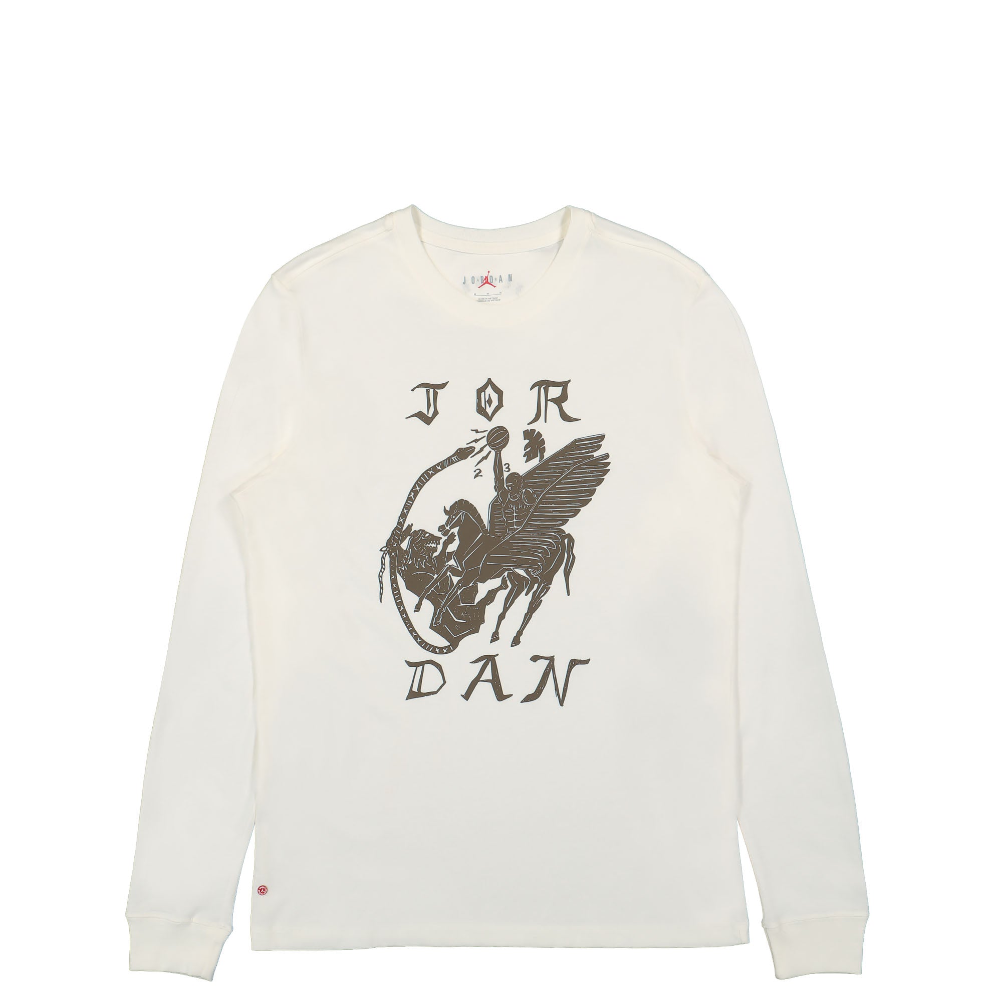 Jordan Umar Rashid x Jordan Artist Series Long Sleeve Tee Sail T-Shirts DV8424 133 | Overkill