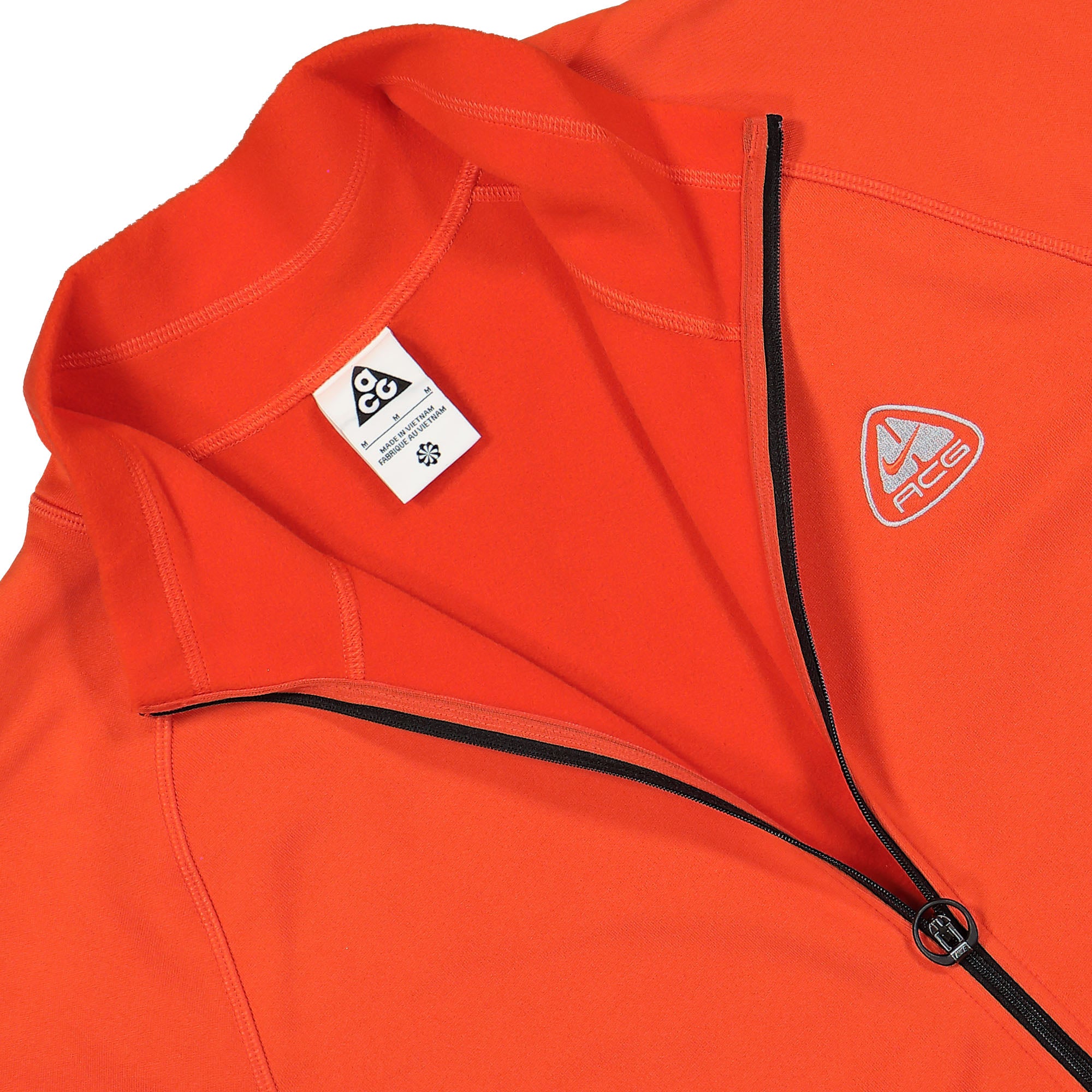 Nike ACG Oregon Series Reissue Polartec Top Red Longsleeves Material | Overkill
