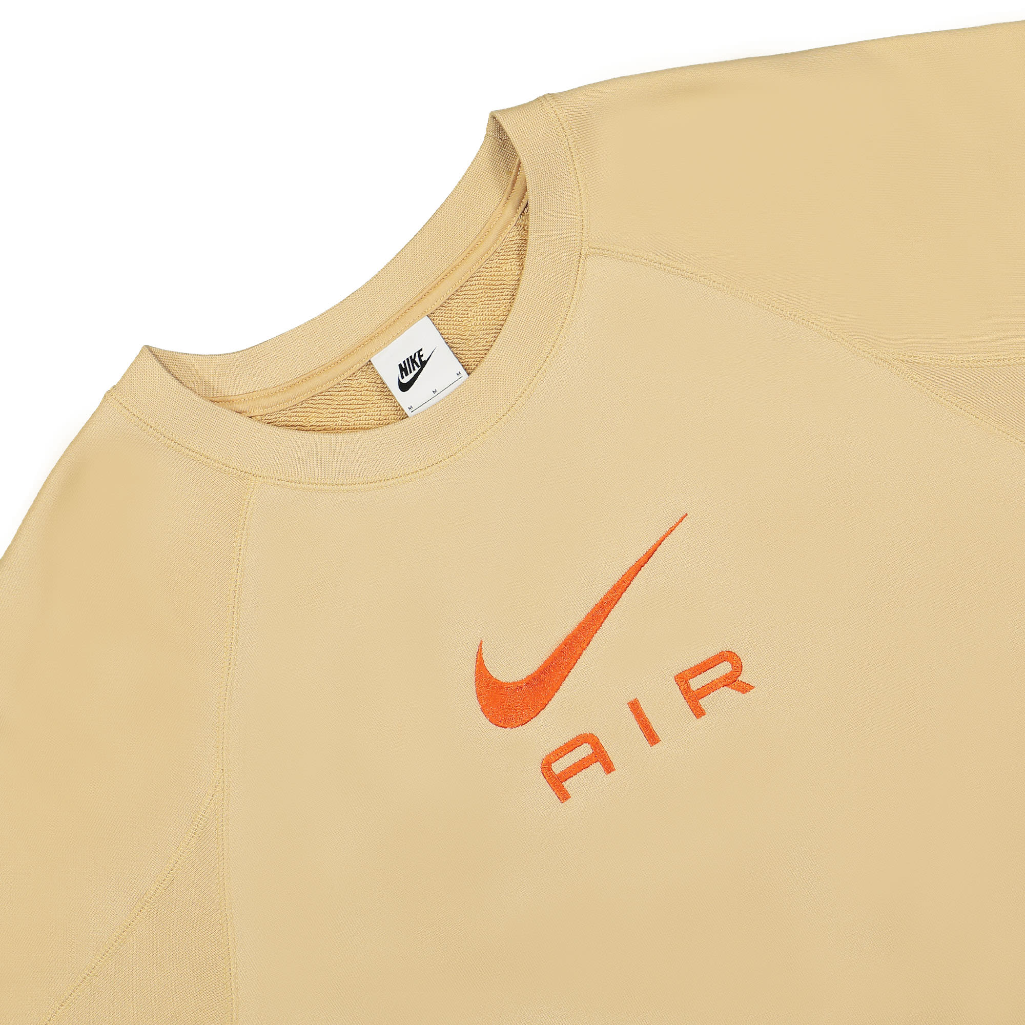 Nike French Terry Crew Sesame Sweatshirts Close-up | Overkill