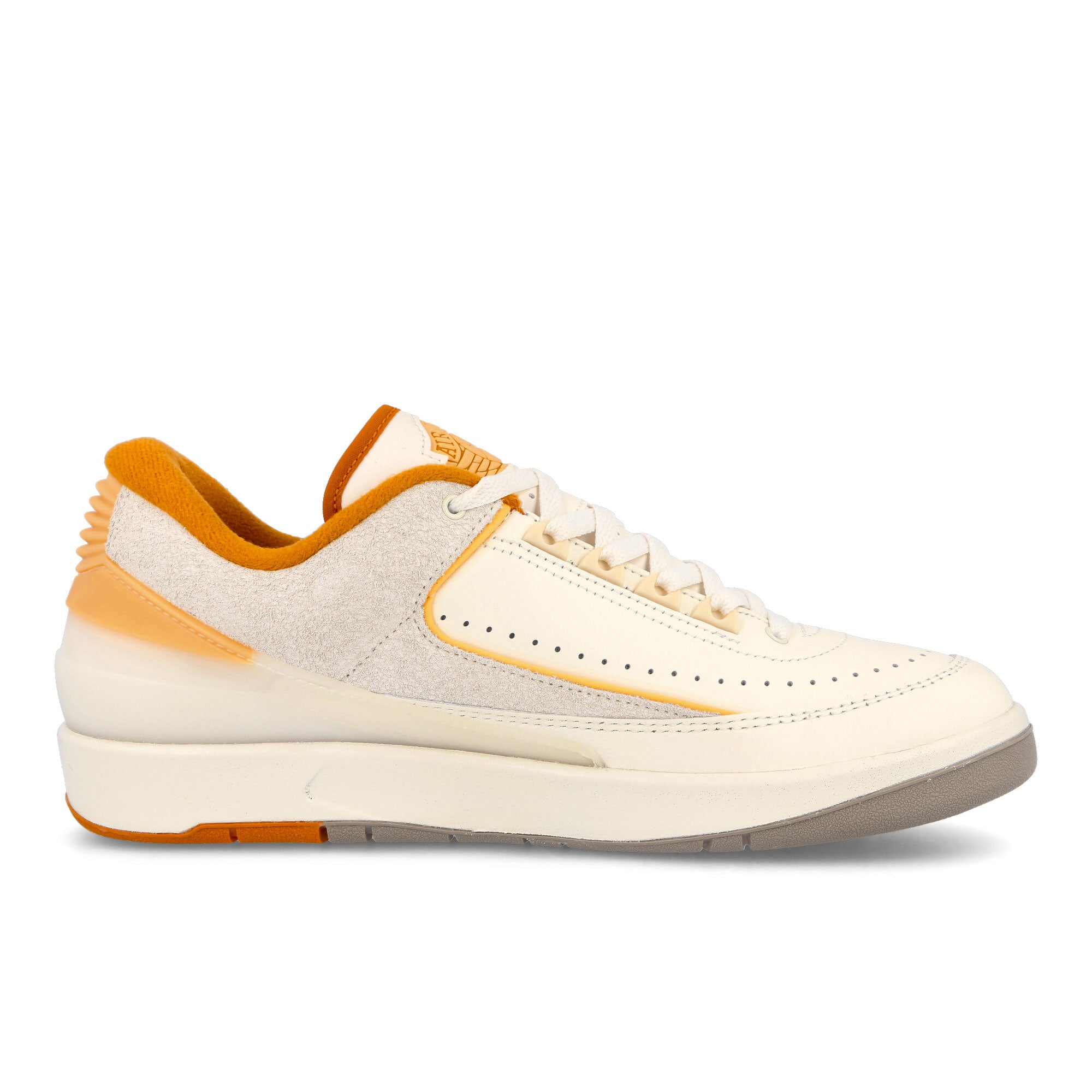 Jordan Air Jordan 2 Retro Low Sail-Melon Tint - Light Curry Low Top Sneakers Silhouette | Overkill