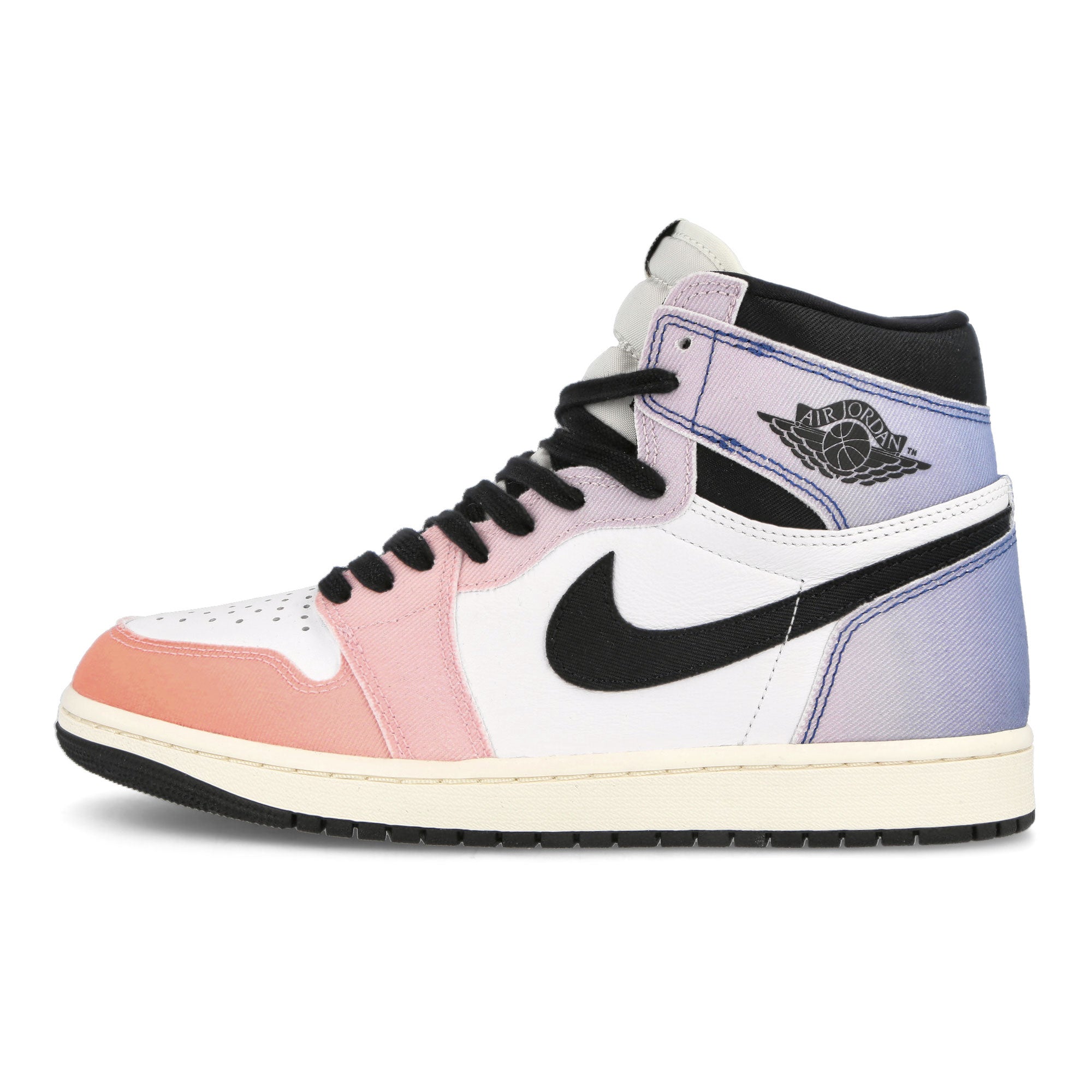 Jordan Air Jordan 1 Retro High OG Craft Vivid Orange / Black - Iced Lilac - True Blue High Top Sneakers Silhouette | Overkill