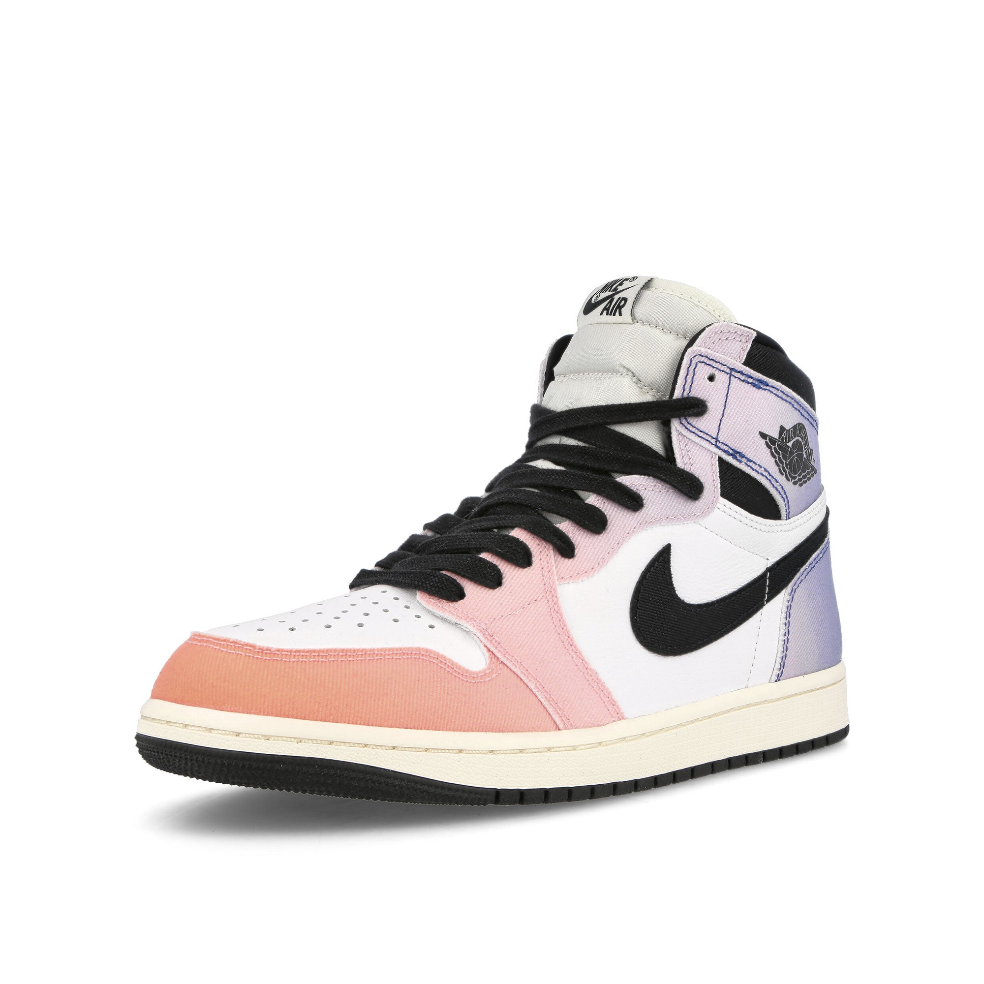 Jordan Air Jordan 1 Retro High OG Craft Vivid Orange / Black - Iced Lilac - True Blue High Top Sneakers Detailfoto | Overkill