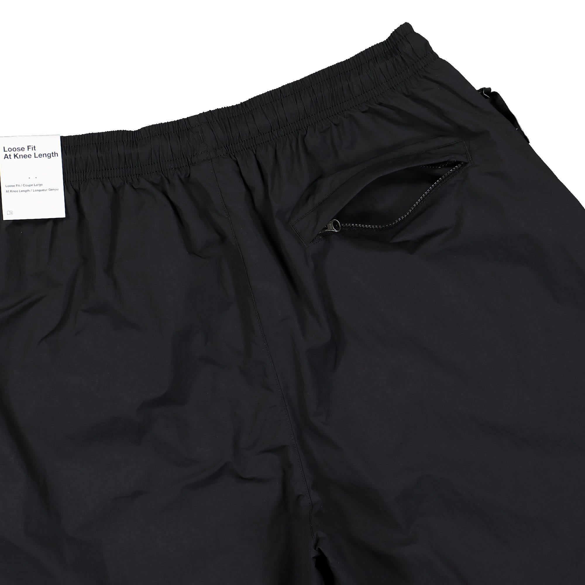 Nike Solo Swoosh Woven Shorts Black / White Shorts Detailfoto | Overkill