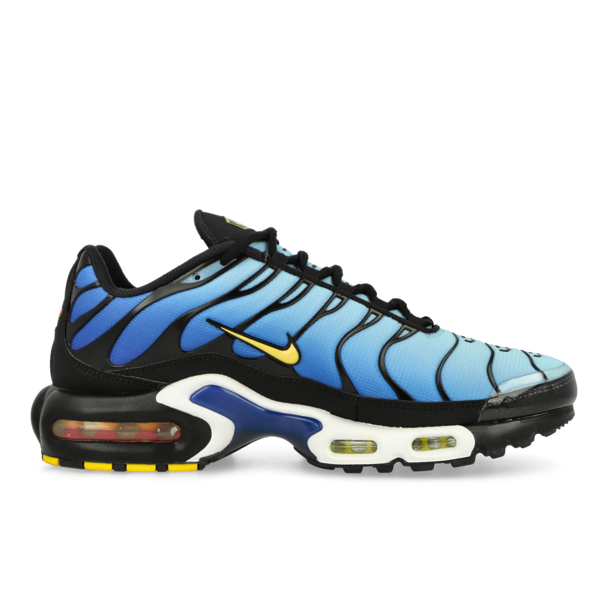 Nike Air Max Plus OG Black / Chamois - Sky Blue - Hyper Blue Low Top Sneakers Silhouette | Overkill