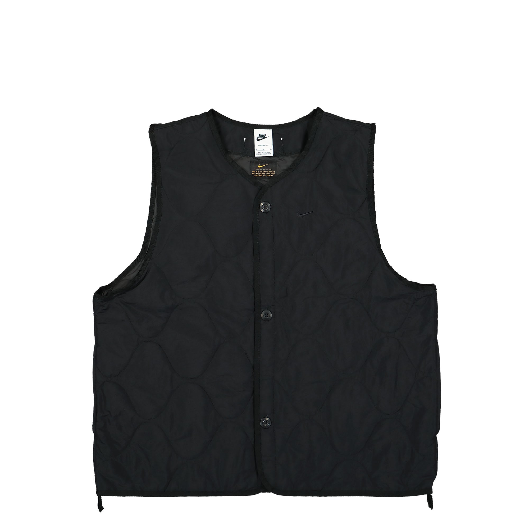 Nike Life Woven Insulated Military Vest Black / Black Vests DX0890 010 | Overkill