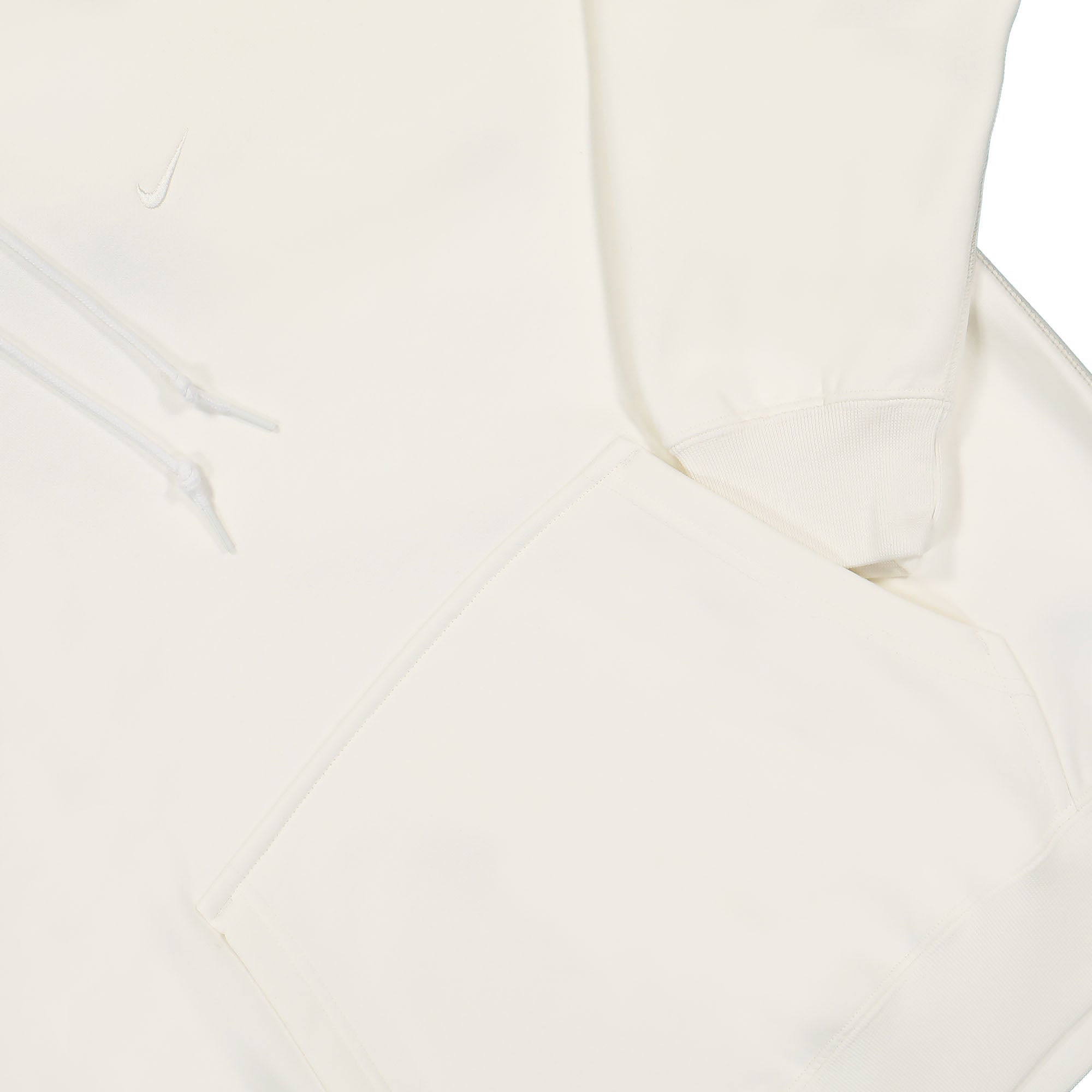 Nike Solo Swoosh Fleece Hoodie Sail / White Hoodies Detailfoto | Overkill