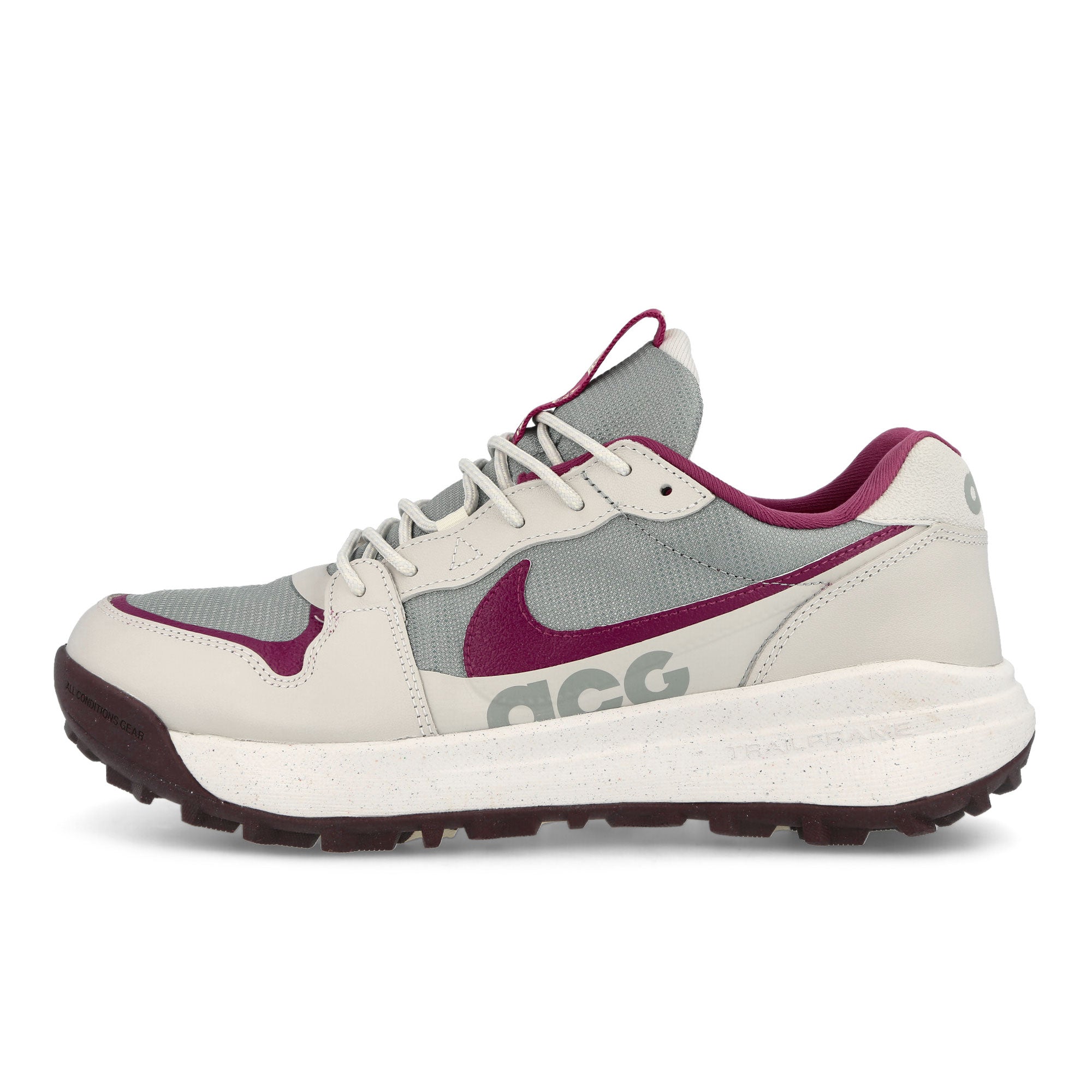 Nike ACG Lowcate Mica Green / Rosewood - Light Bone - Phantom Low Top Sneakers DX2256 300 | Overkill