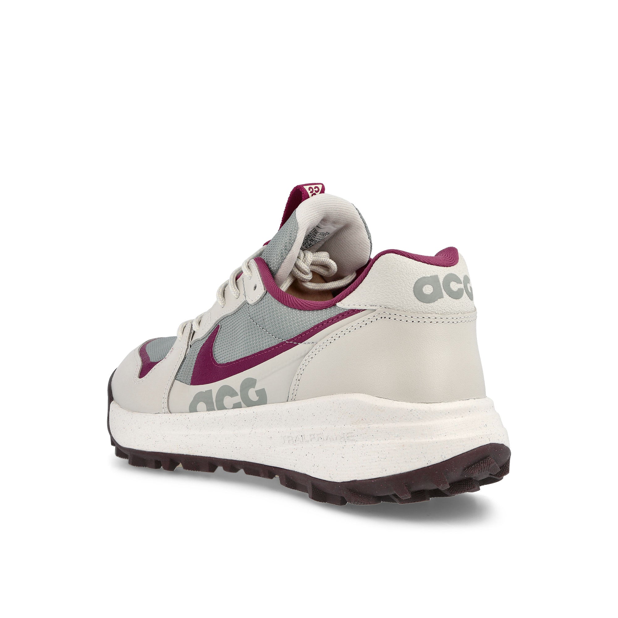 Nike ACG Lowcate Mica Green / Rosewood - Light Bone - Phantom Low Top Sneakers Material | Overkill