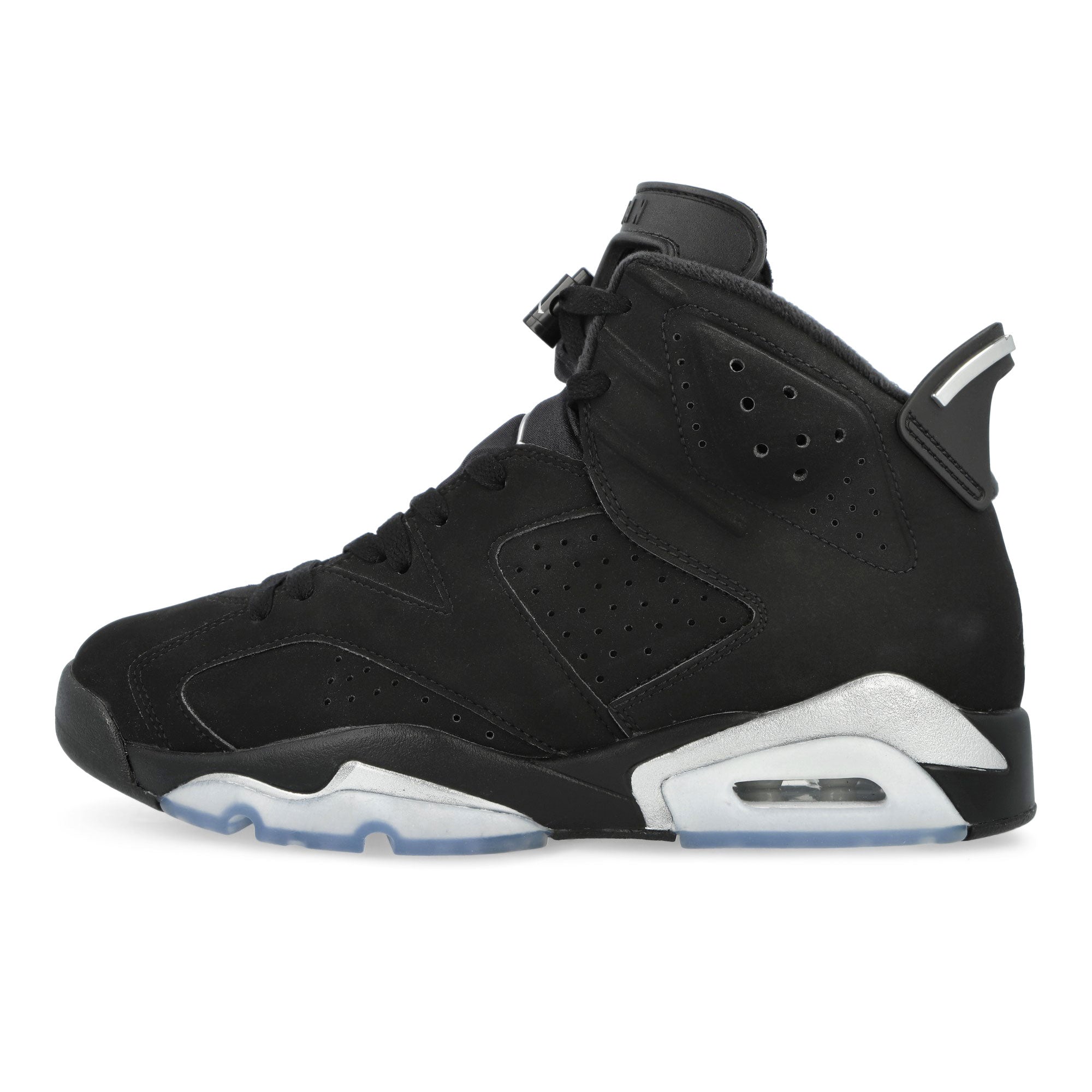 Jordan Air Jordan 6 Retro Black / Metallic Silver - Black High Top Sneakers DX2836 001 | Overkill