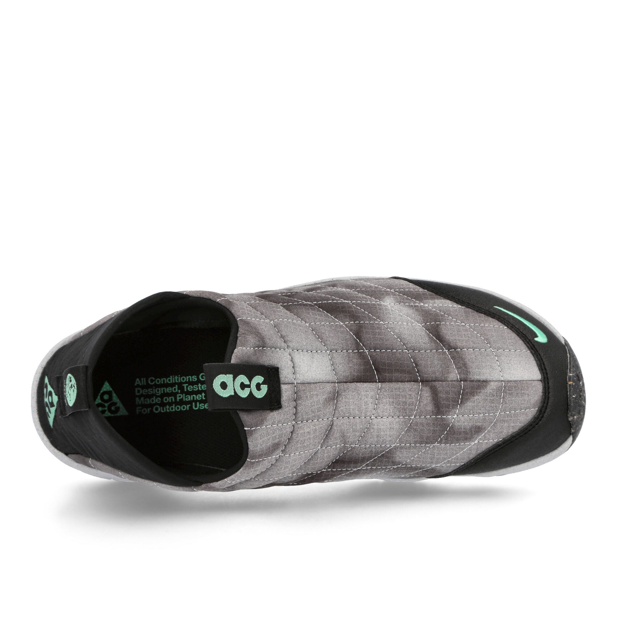 Nike acg moc 3.5 se Black / Green Glow - Black - Purple Platinum Low Top Sneakers Detailfoto | Overkill