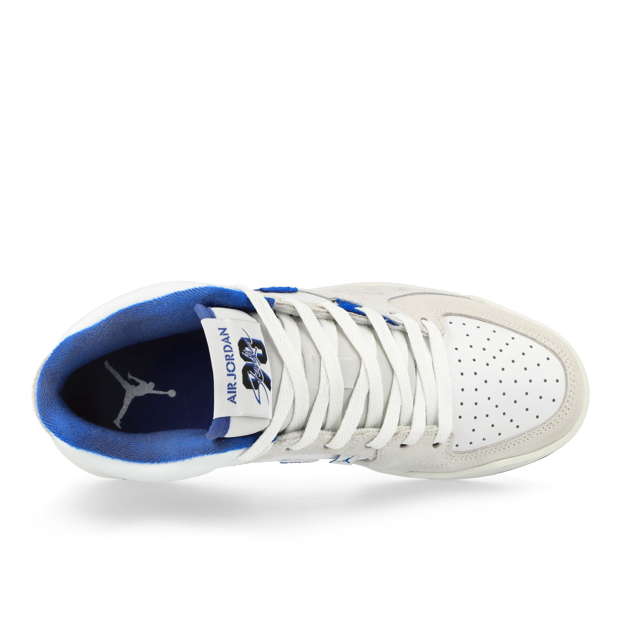Jordan Stadium 90 White / Game Royal - Black - Sail Sneakers Detailfoto | Overkill